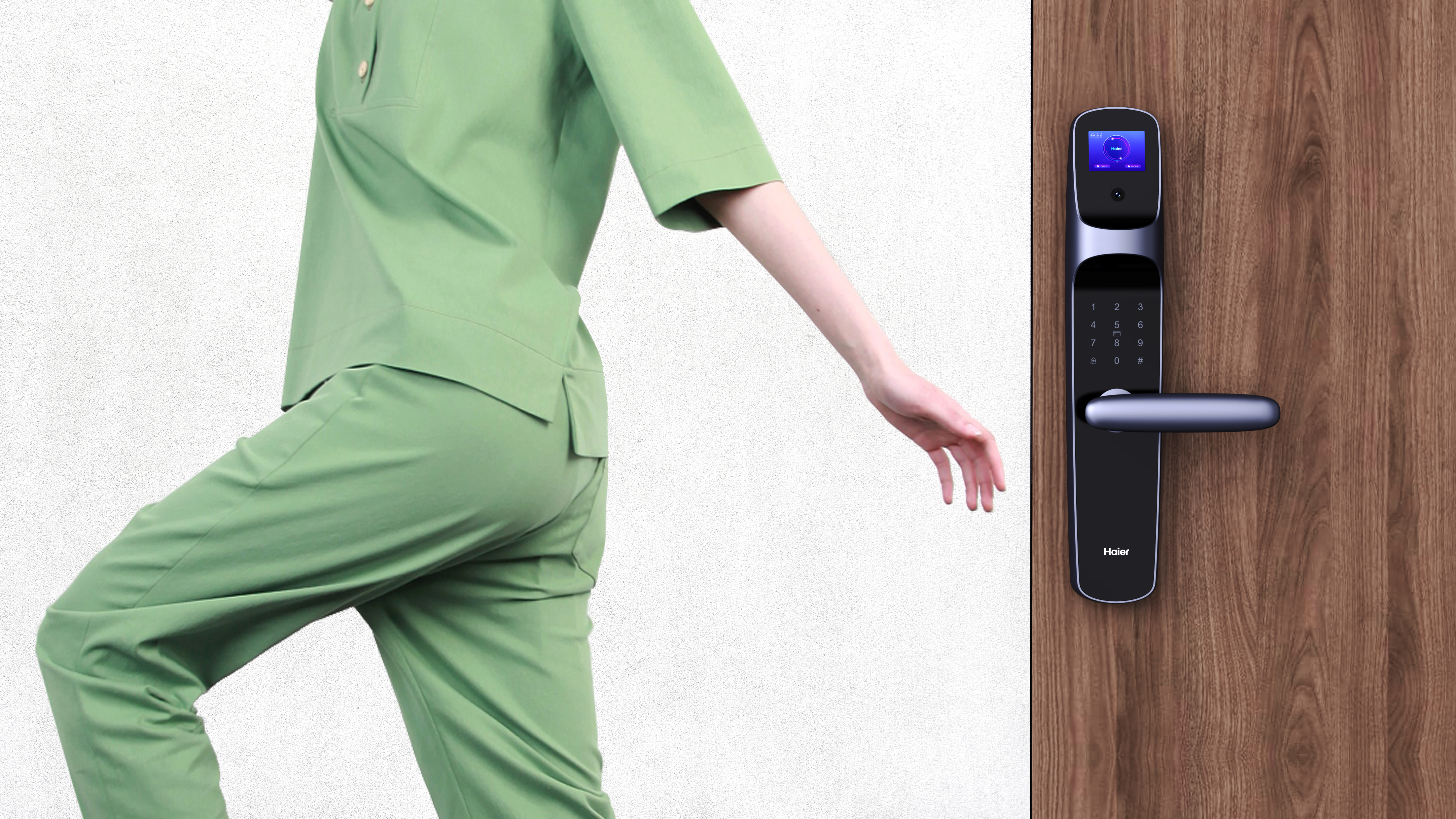 Intelligent lock，Home door lock，Smart home，Iris lock，Home Furnishing，lock，Door lock，distinguish，