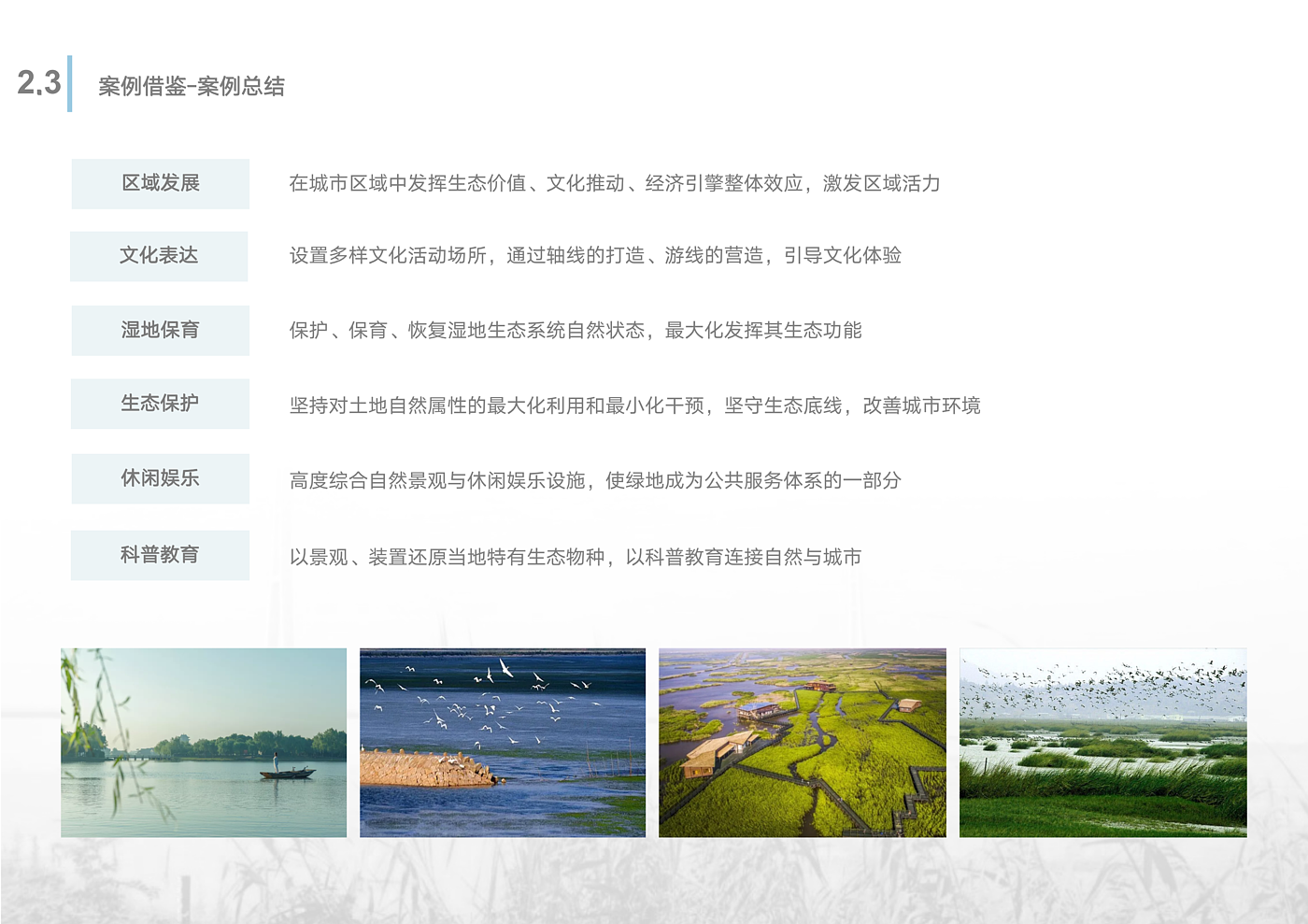 Scenery，Wetland Park，Overall planning，