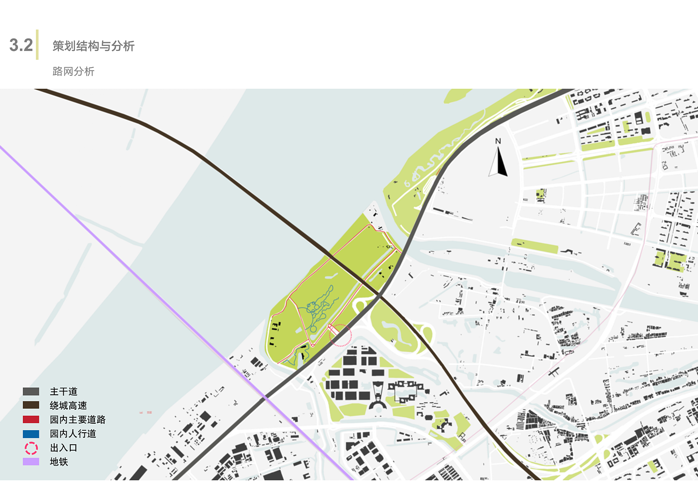 Scenery，Wetland Park，Overall planning，