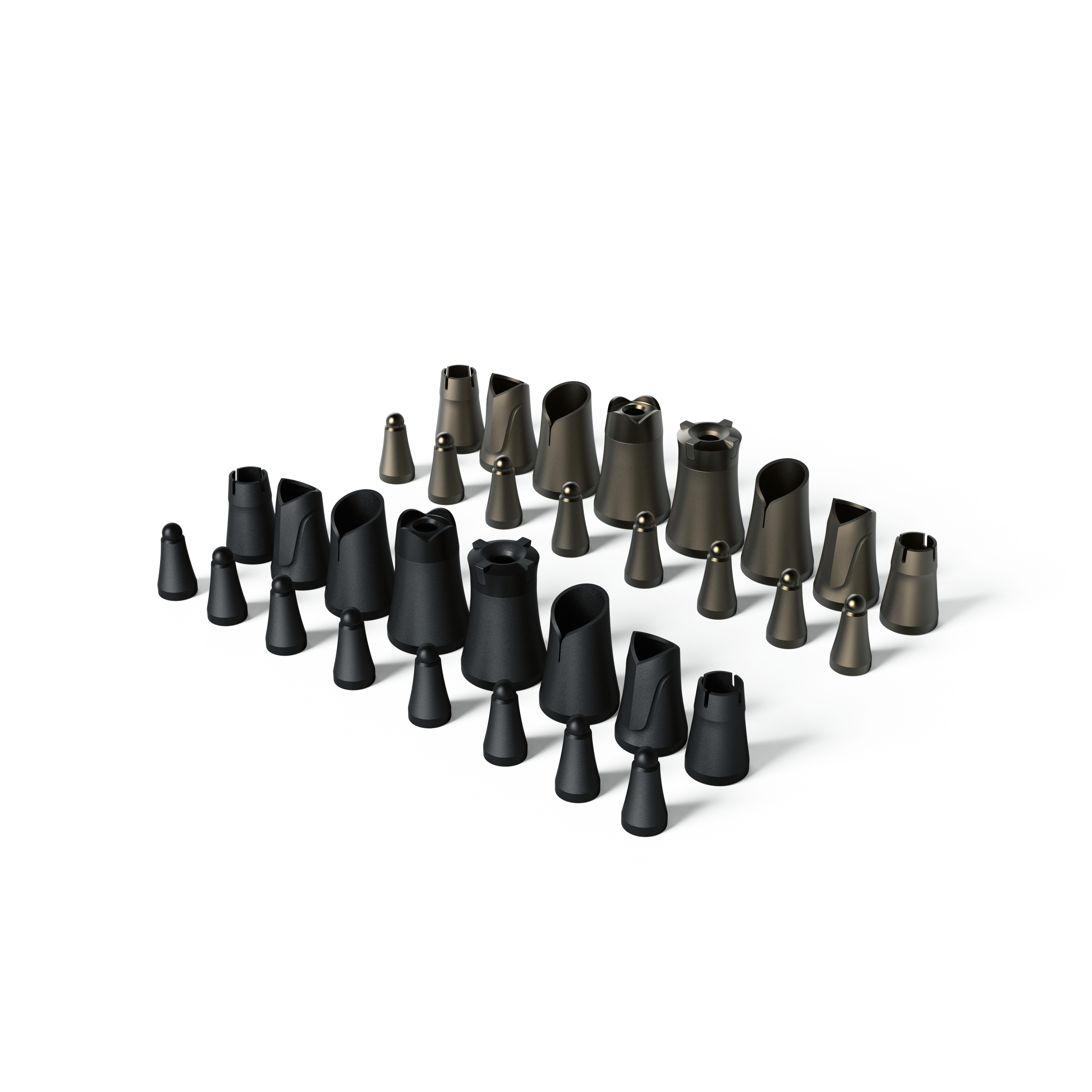 2022 Red Dot Product Design Award，Crownes Chess，Chess set，