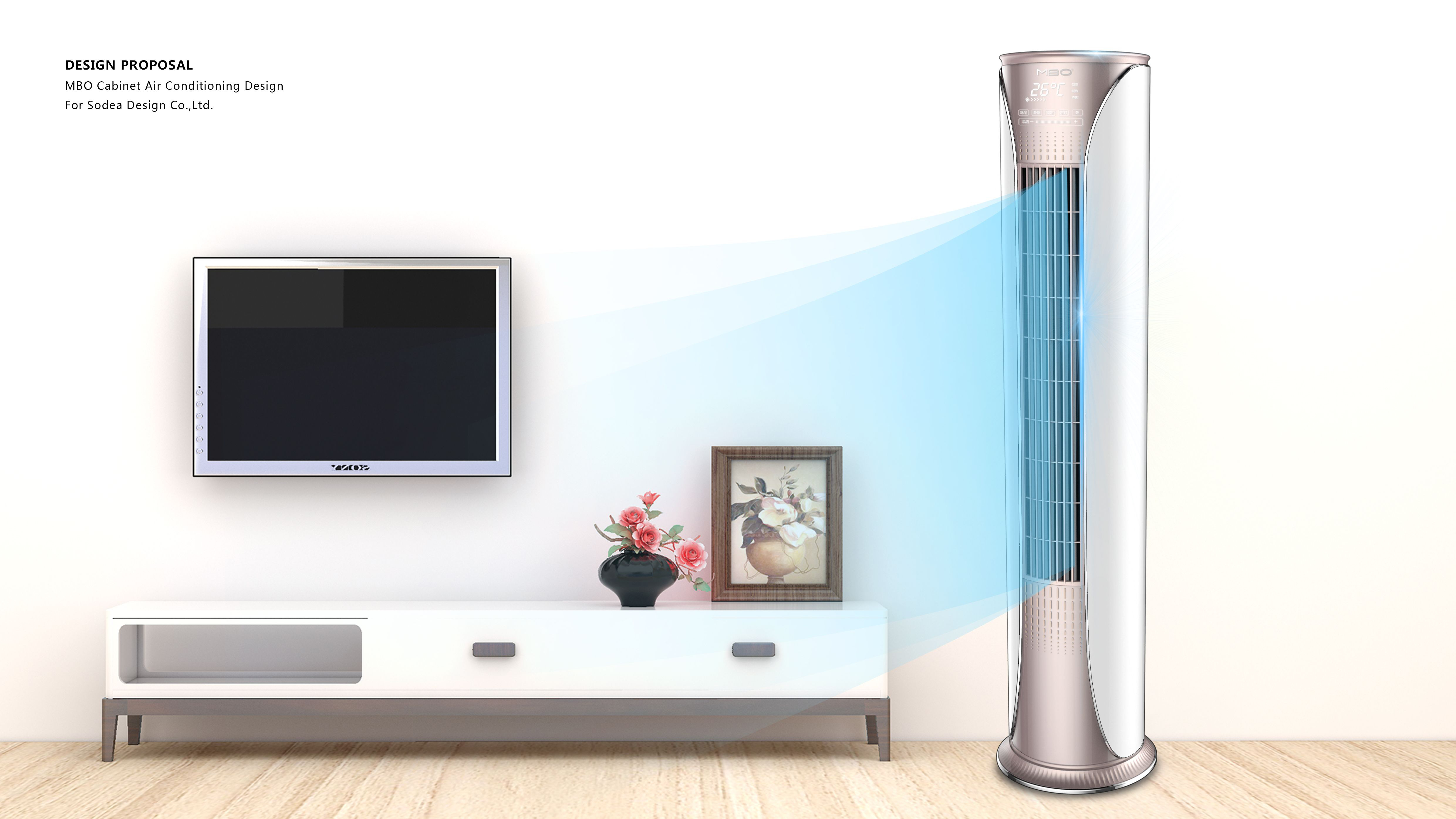 Column air conditioner，