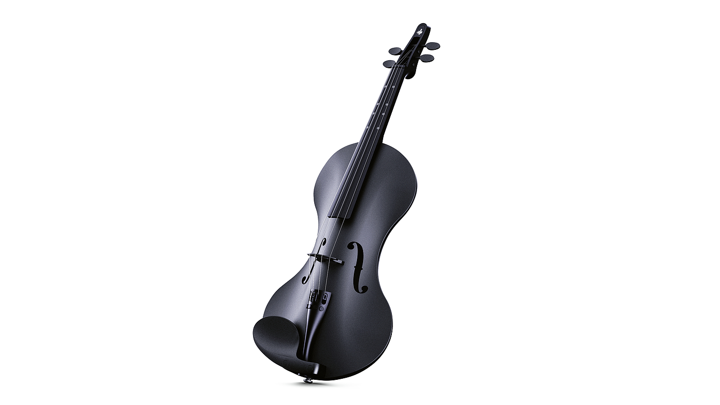 2022 Red Dot Product Design Award，Carbon Fiber Violin，violin，music，