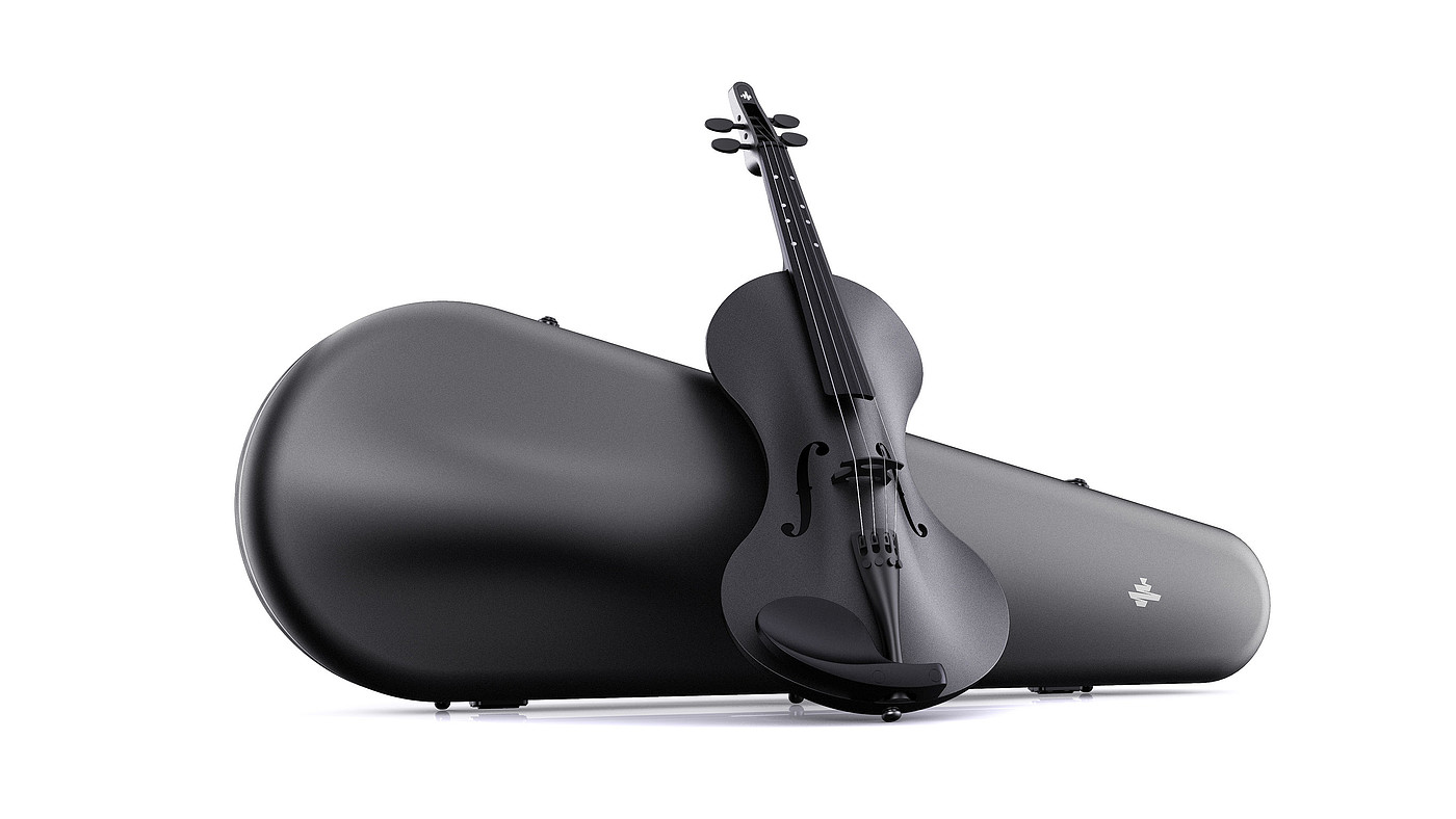 2022 Red Dot Product Design Award，Carbon Fiber Violin，violin，music，