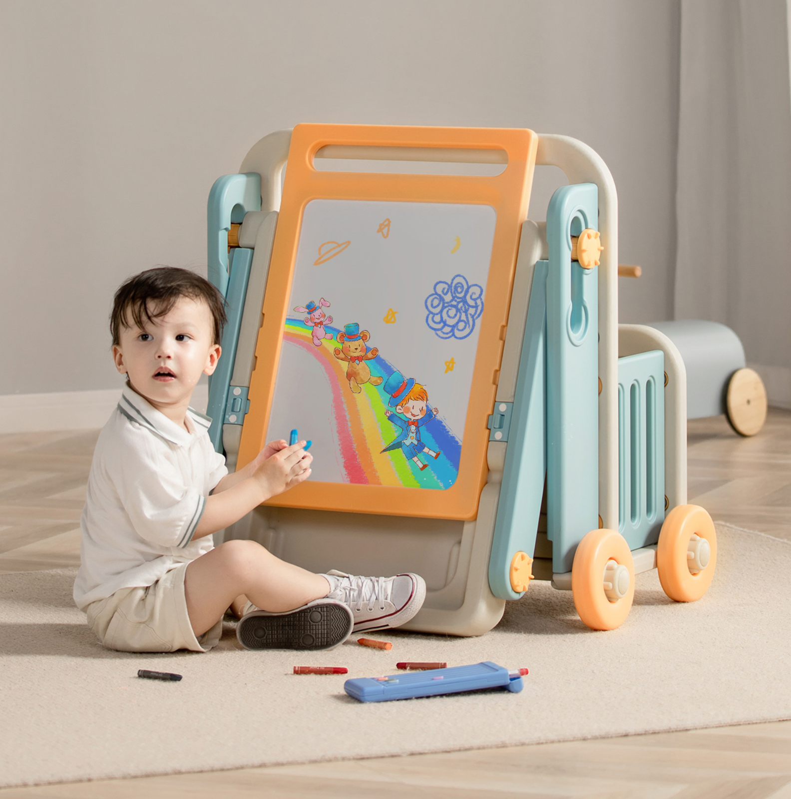 Building block table，automobile，Children's building block table，Building blocks，Toys，Children's table，