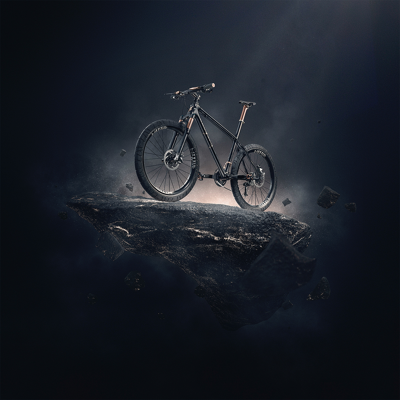 Reprint，traffic，Bicycle，modeling，Render，