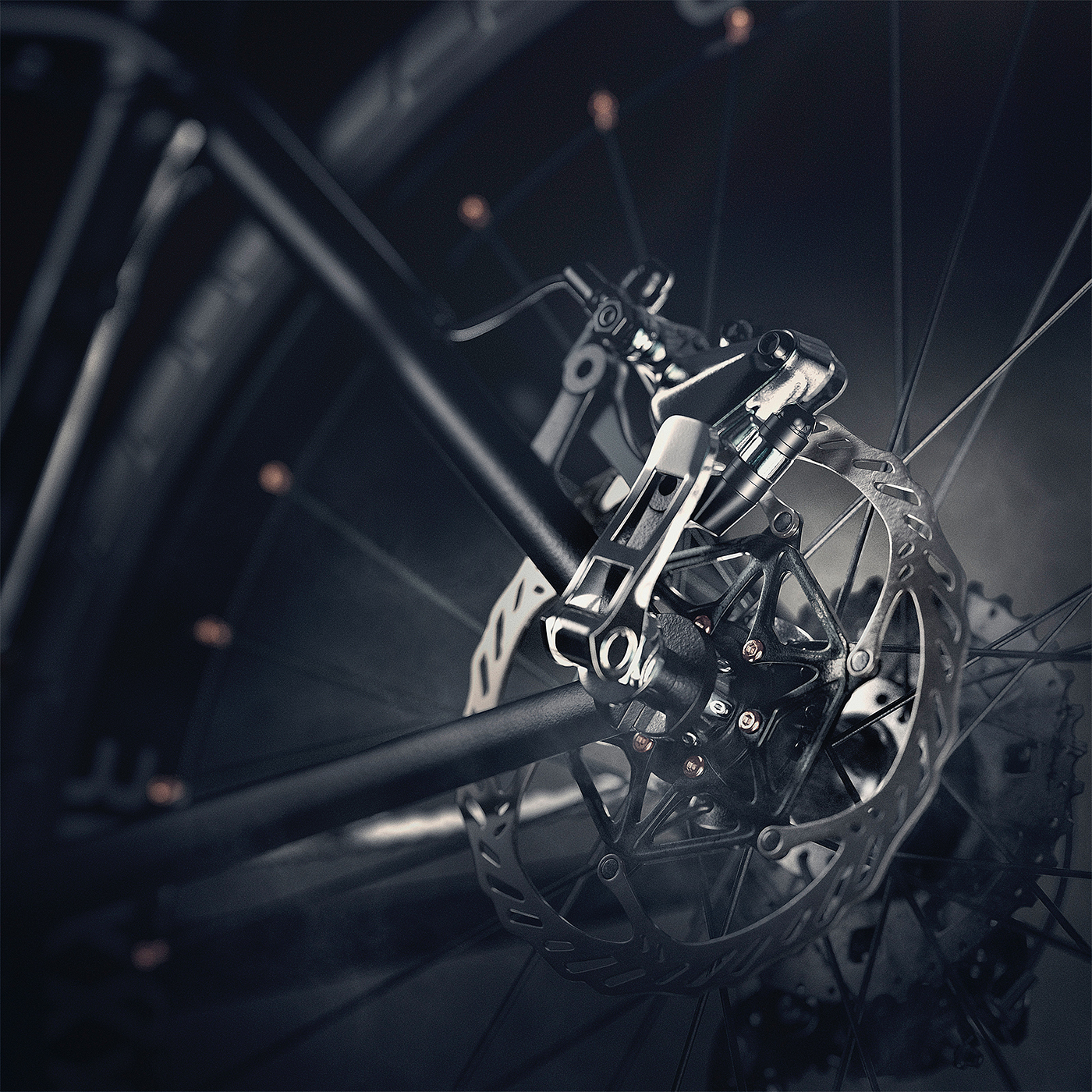 Reprint，traffic，Bicycle，modeling，Render，