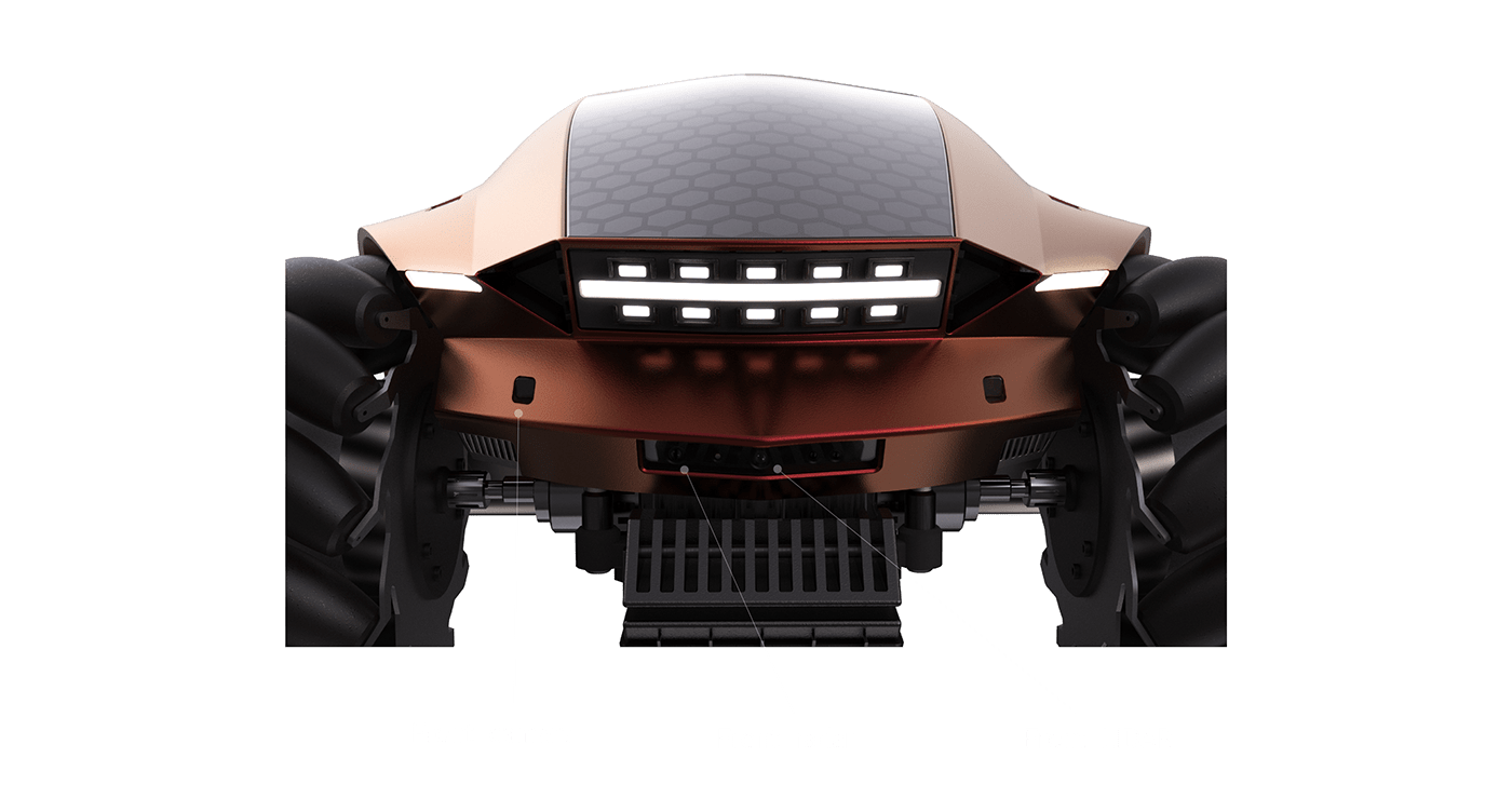 Tractor，conceptual design，Adobe portfolio，