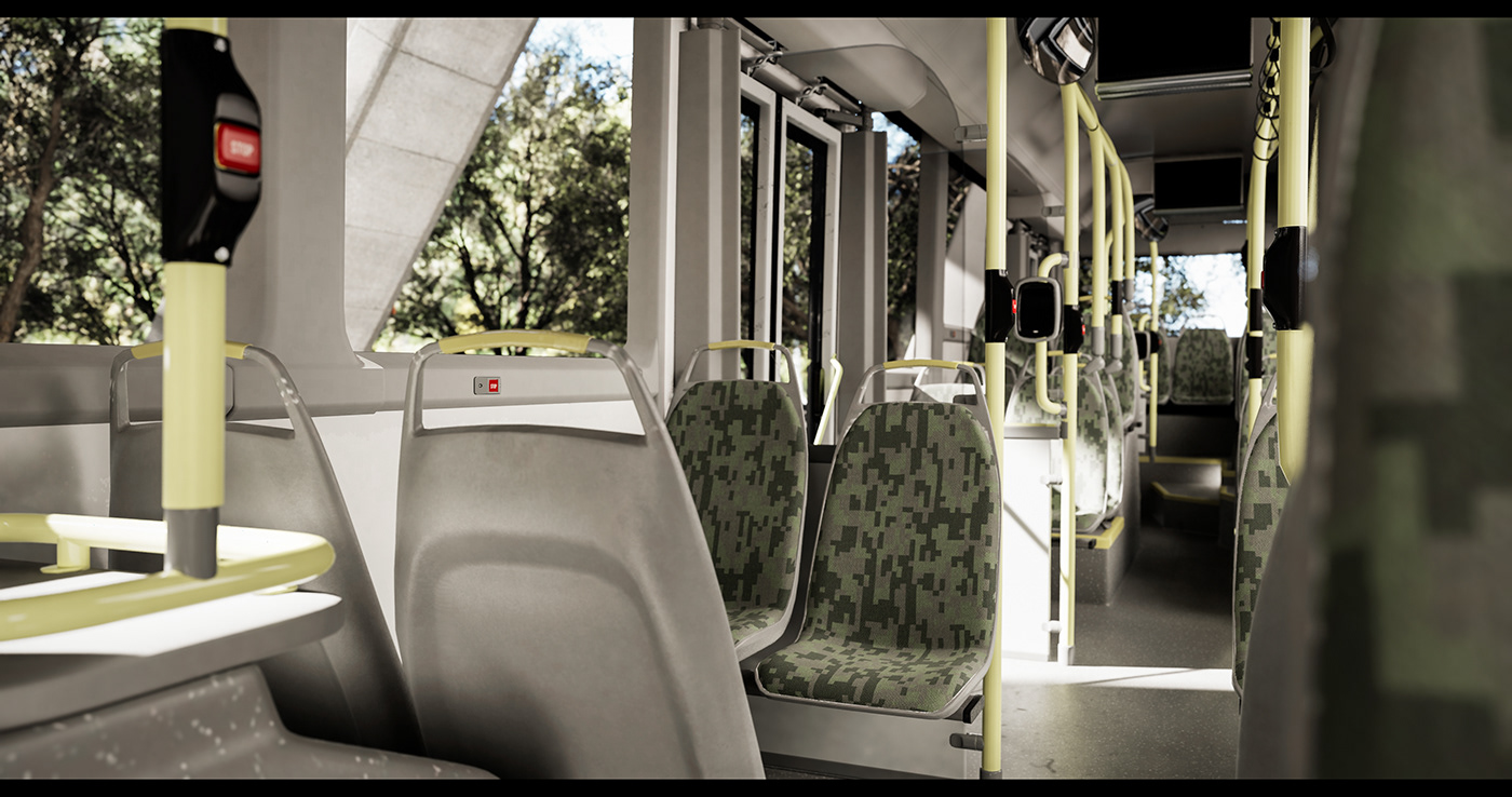 3d，bus，Volvo，automobile，bus，Passenger car，