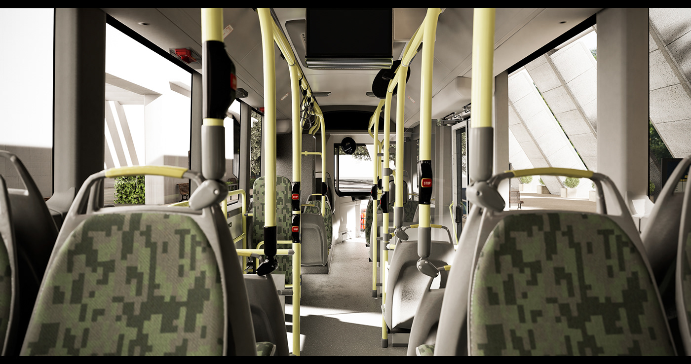 3d，bus，Volvo，automobile，bus，Passenger car，