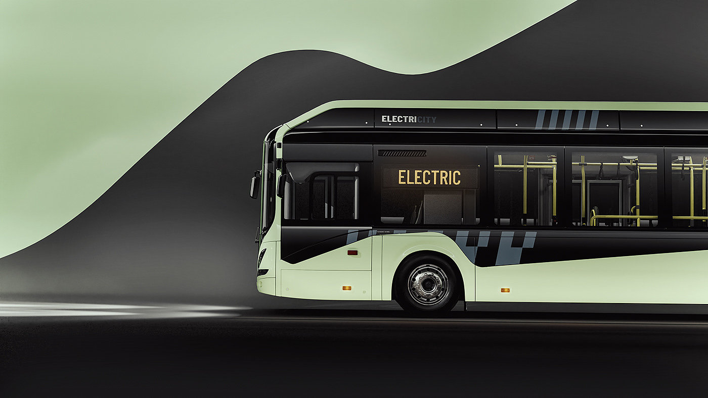 3d，bus，Volvo，automobile，bus，Passenger car，