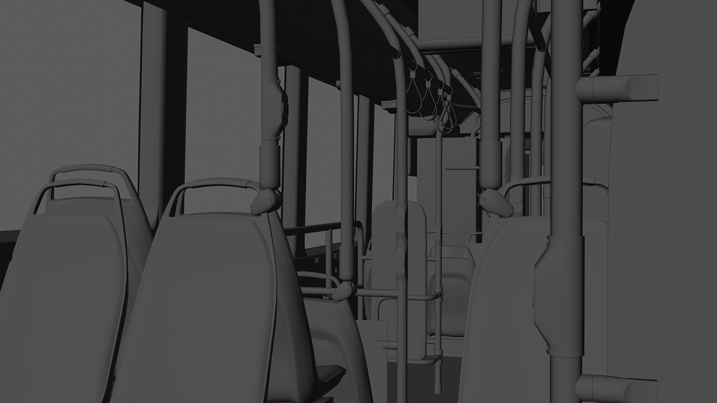 3d，bus，Volvo，automobile，bus，Passenger car，