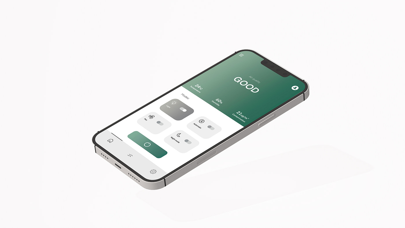 Pure，concept，air cleaner，air quality，product design，