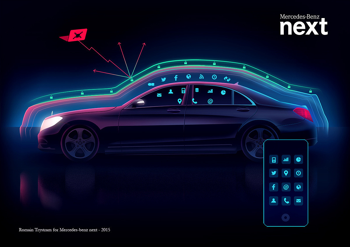 concept，firewall，intelligence，automobile，product design，
