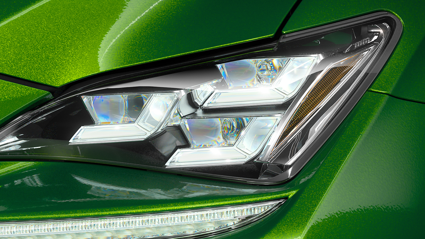 Lamp design，Light matrix，Revision，