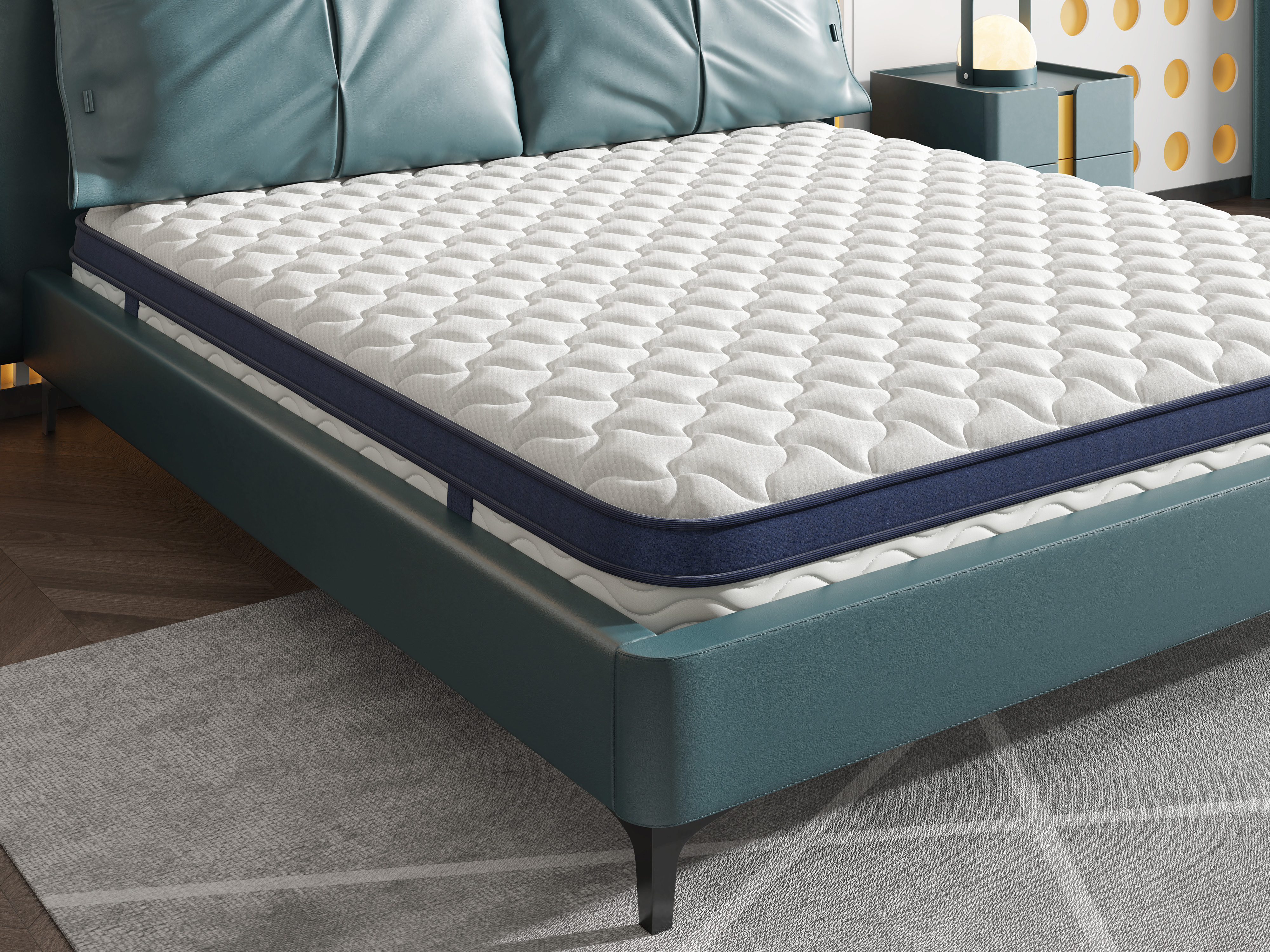 Bed，furniture，modeling，Render，animation，video，course，originality，