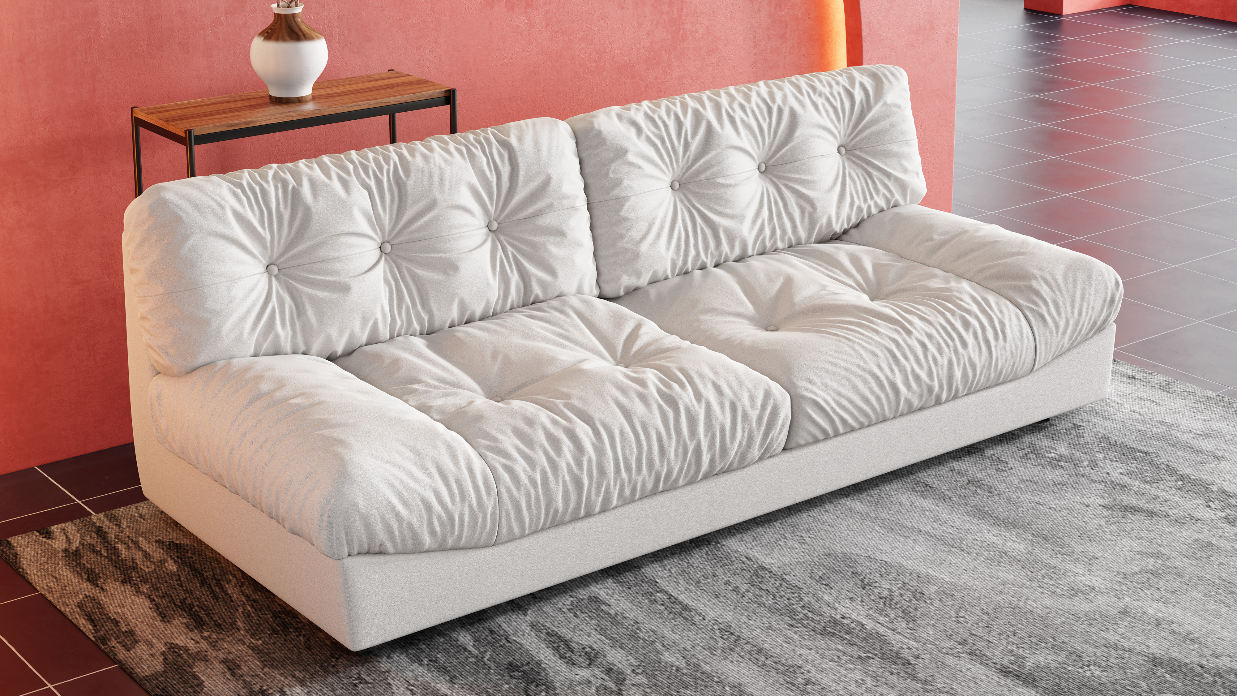 sofa，furniture，modeling，Render，animation，originality，video，course，