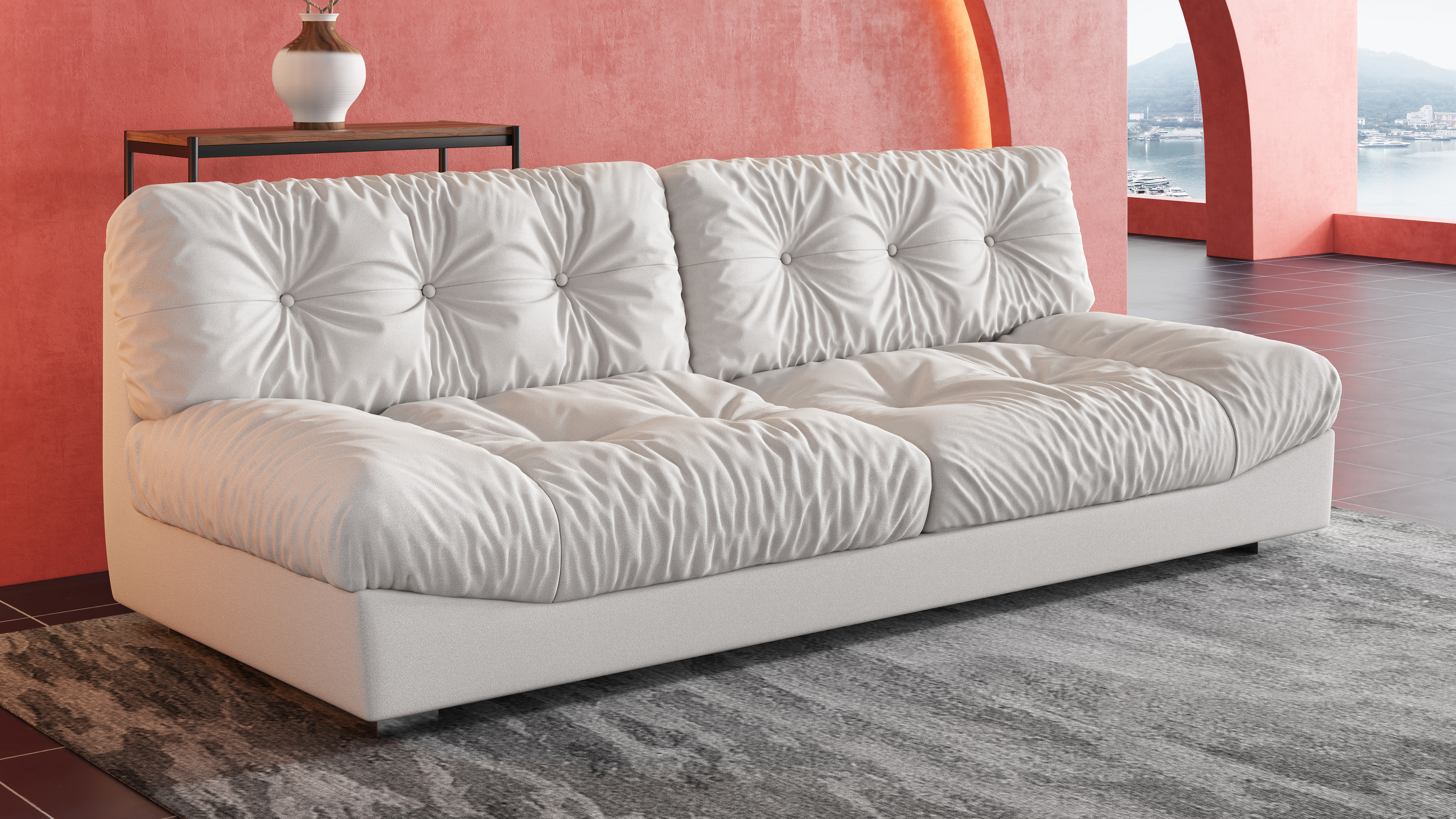 sofa，furniture，modeling，Render，animation，originality，video，course，