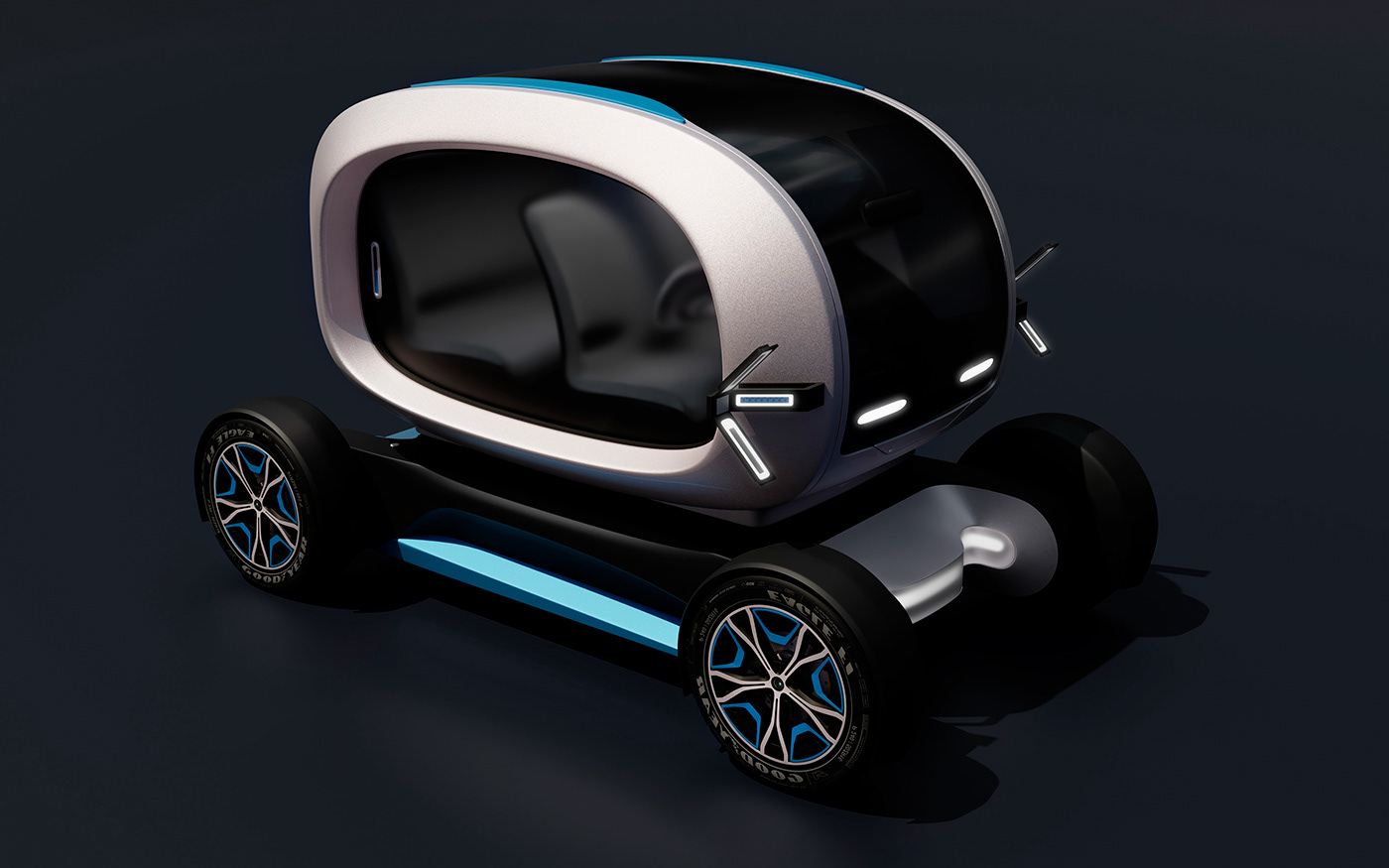 Electric vehicle，conceptual design，industrial design，3D design，Automobile design，3D Digital Art，