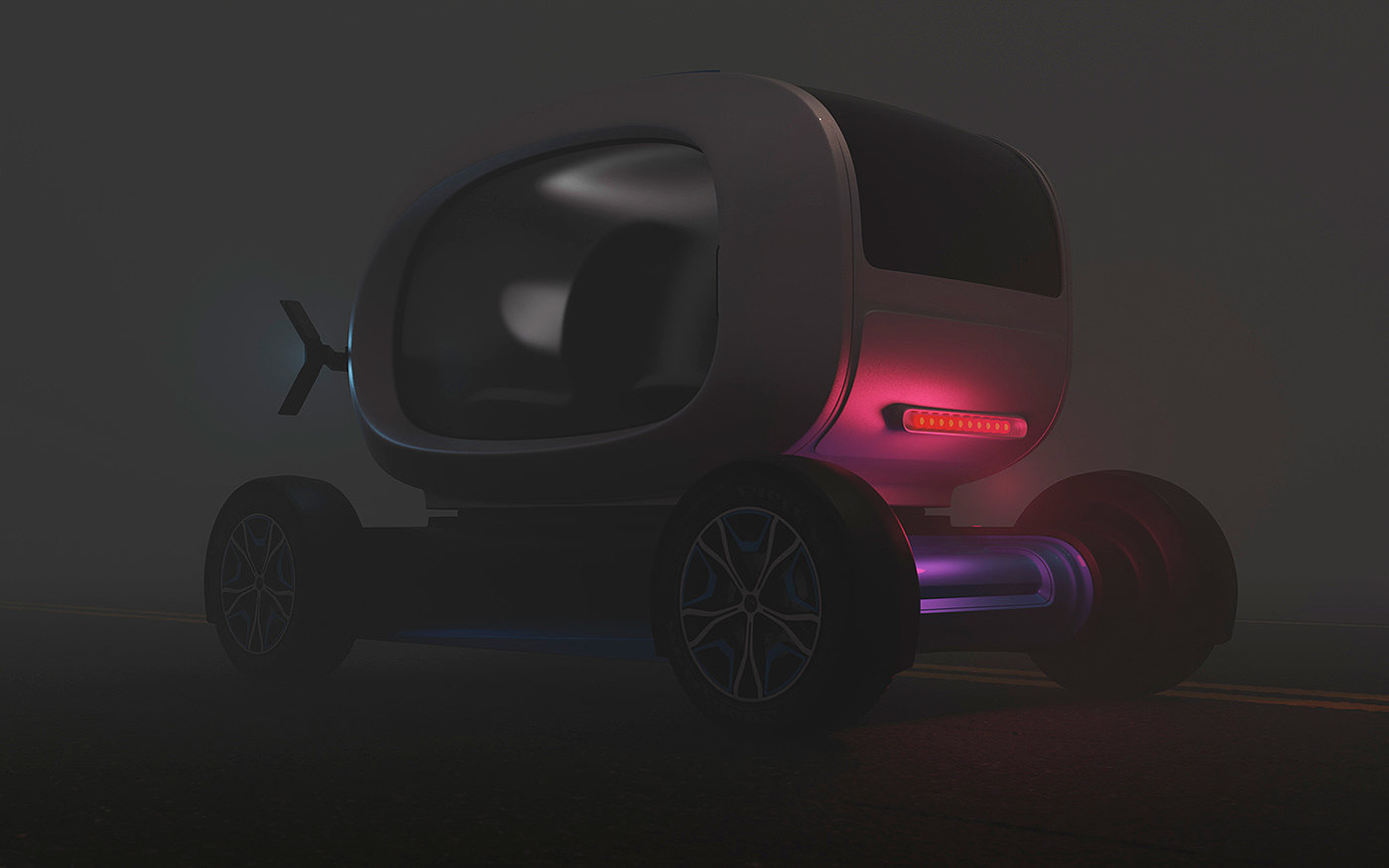 Electric vehicle，conceptual design，industrial design，3D design，Automobile design，3D Digital Art，