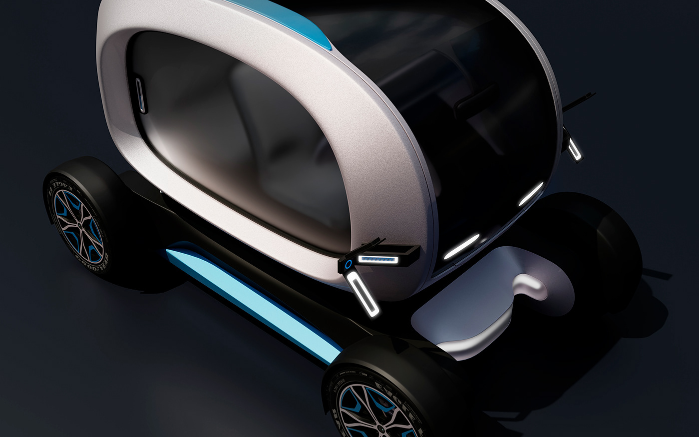 Electric vehicle，conceptual design，industrial design，3D design，Automobile design，3D Digital Art，