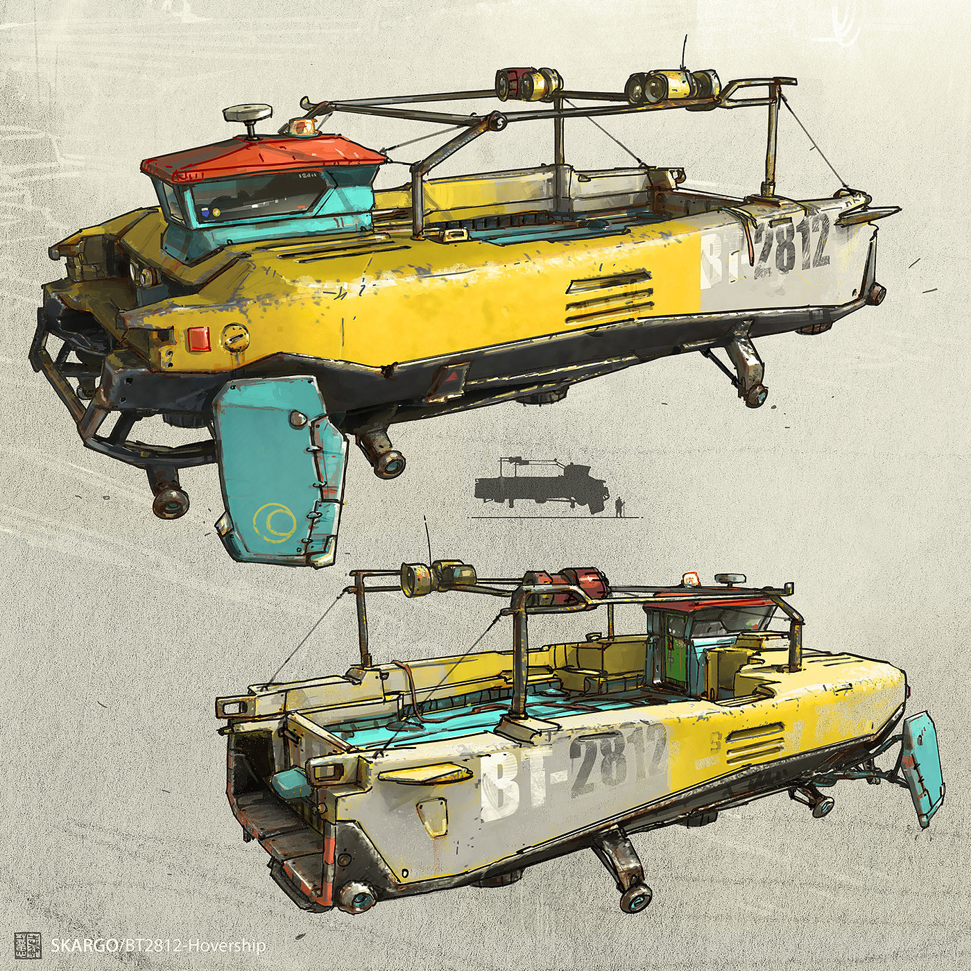 hovercraft，concept，Vehicle design，passenger cabin，
