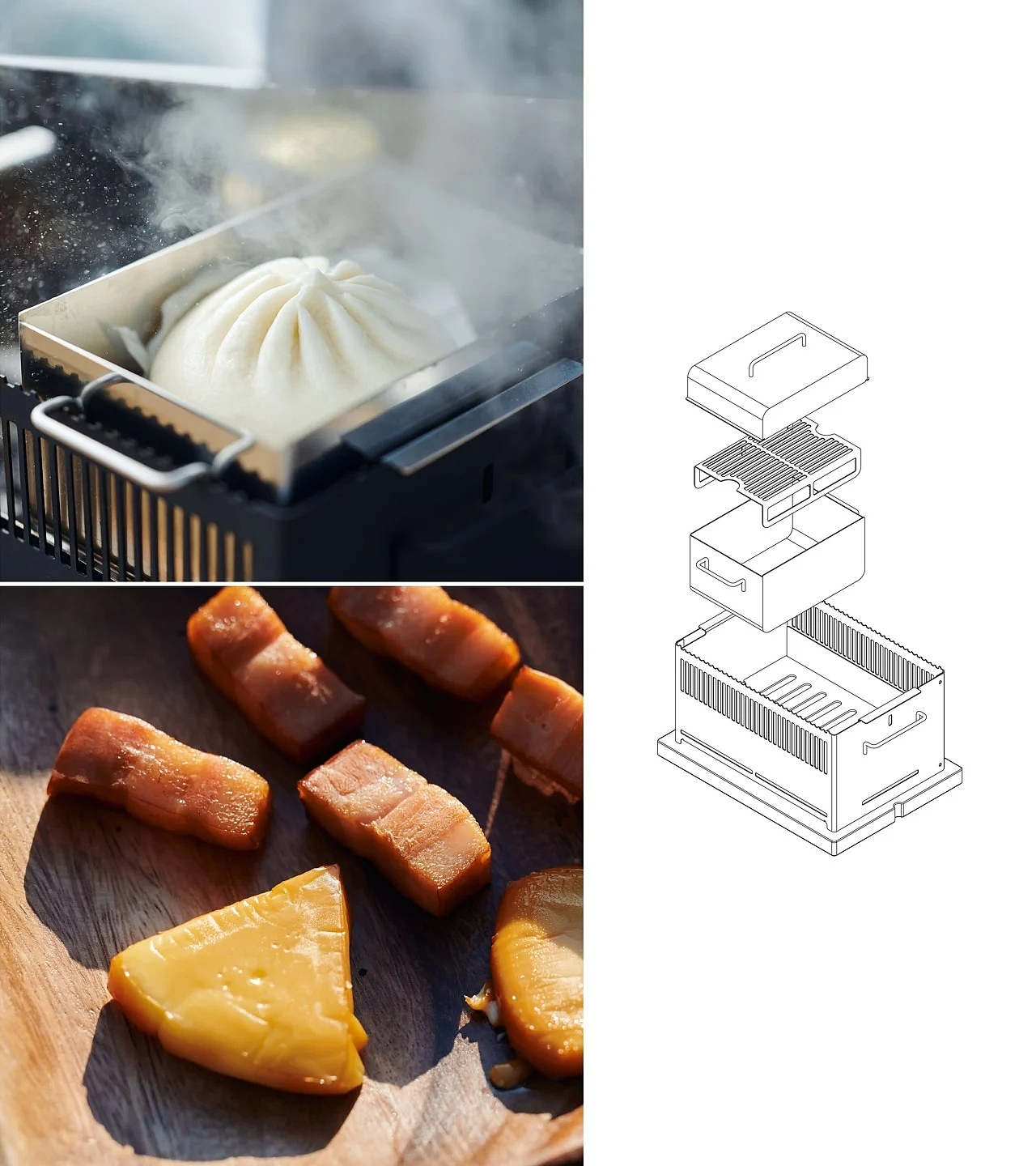 Small，Table oven，modularization，product design，