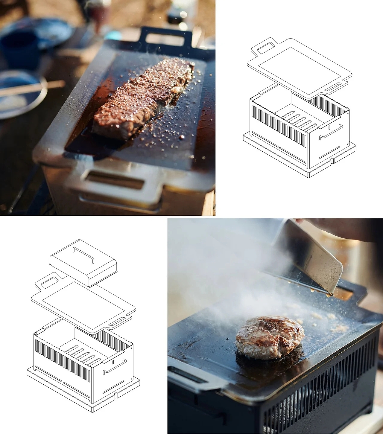 Small，Table oven，modularization，product design，