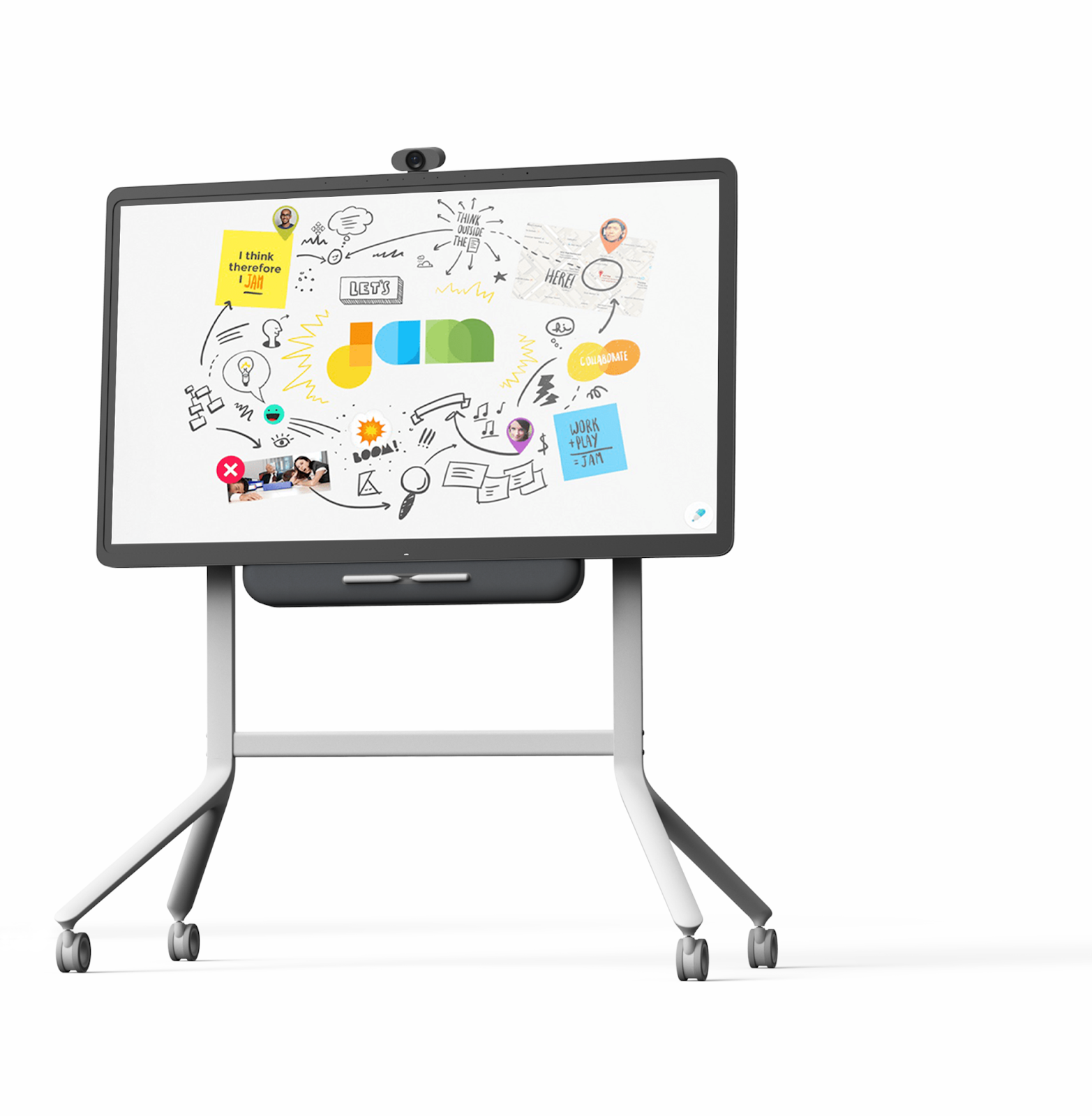 display，Microphone，speaker，Conference hardware，2022 Red Dot Product Design Award，