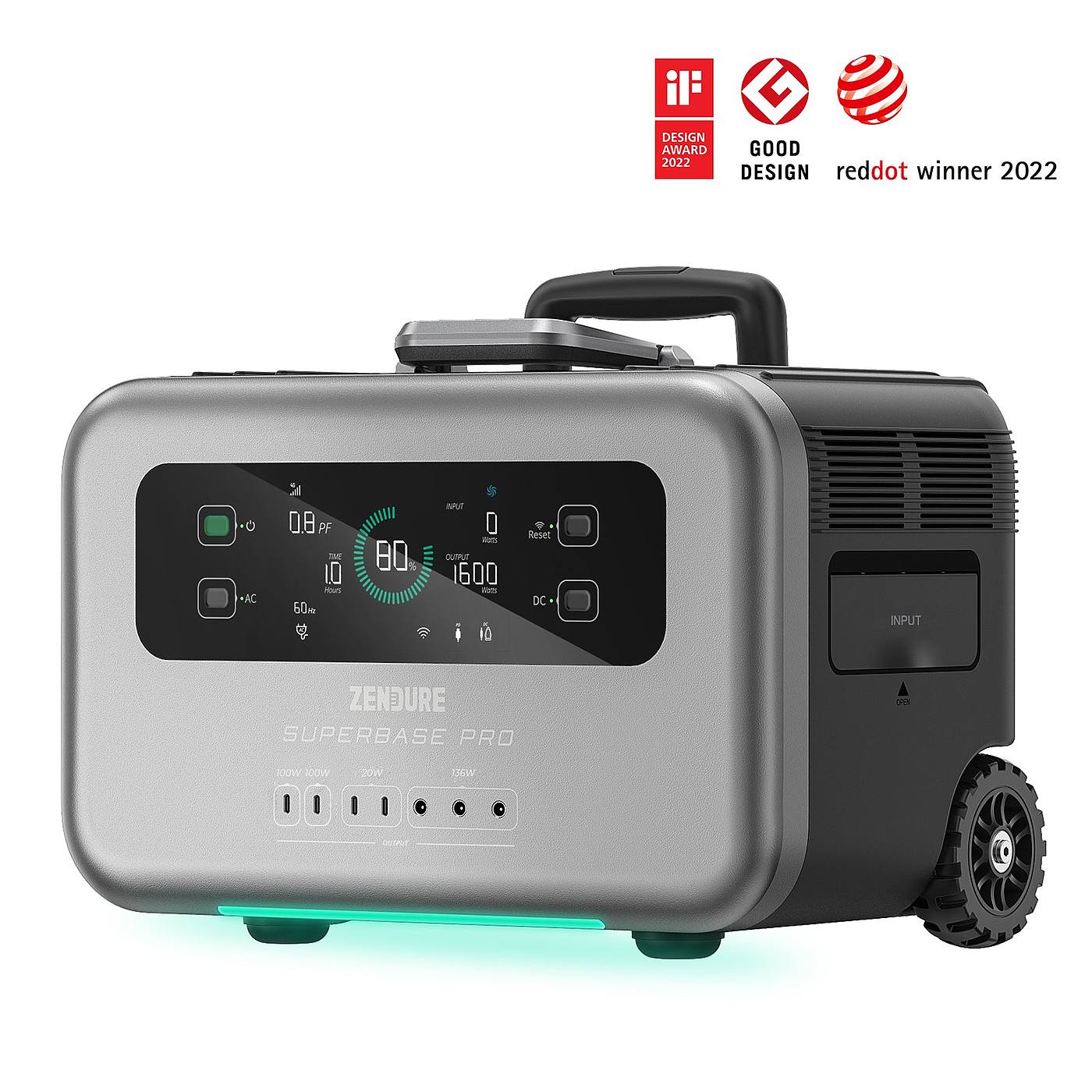 2022 Red Dot Product Design Award，SuperBase Pro，power station，portable，