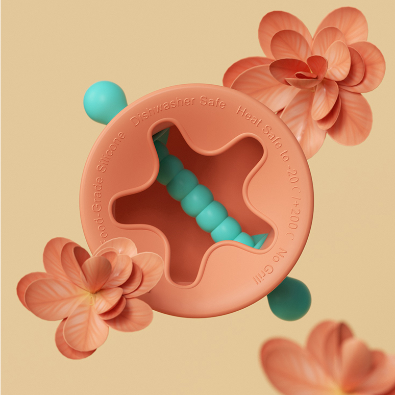 Mother and baby，children，Dental gum，baby，silica gel，