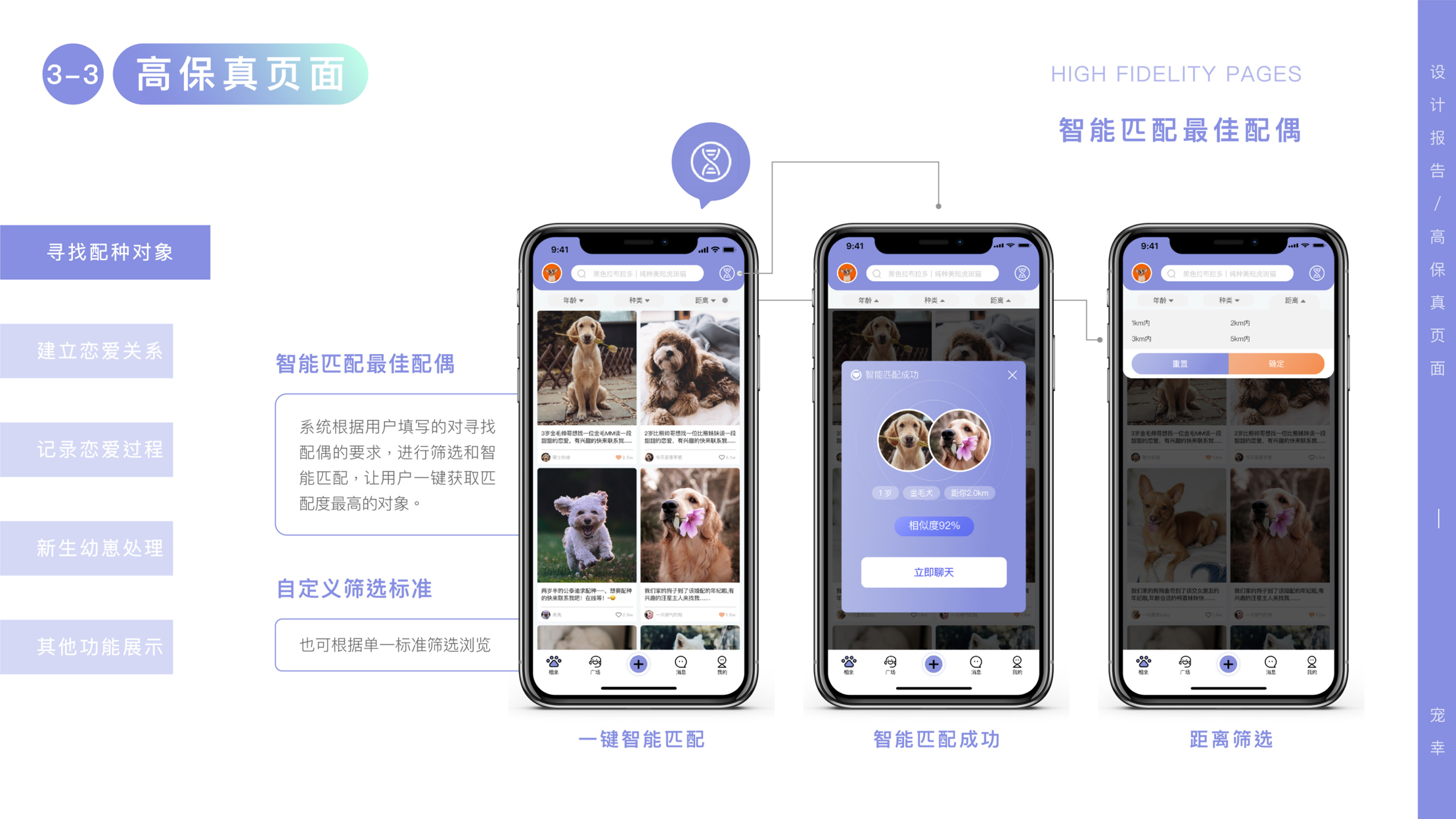 Pet app，Friends app，