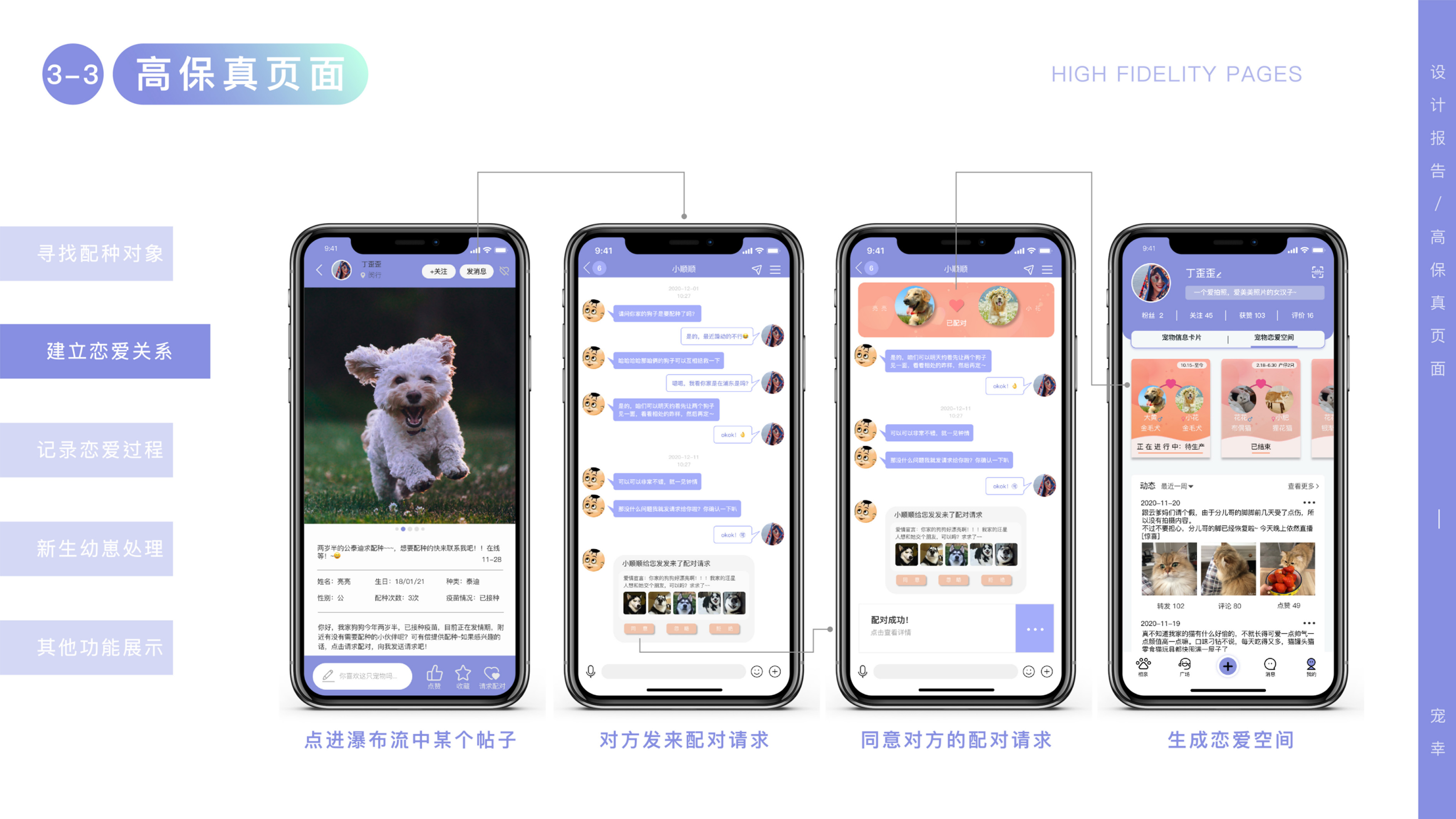 Pet app，Friends app，