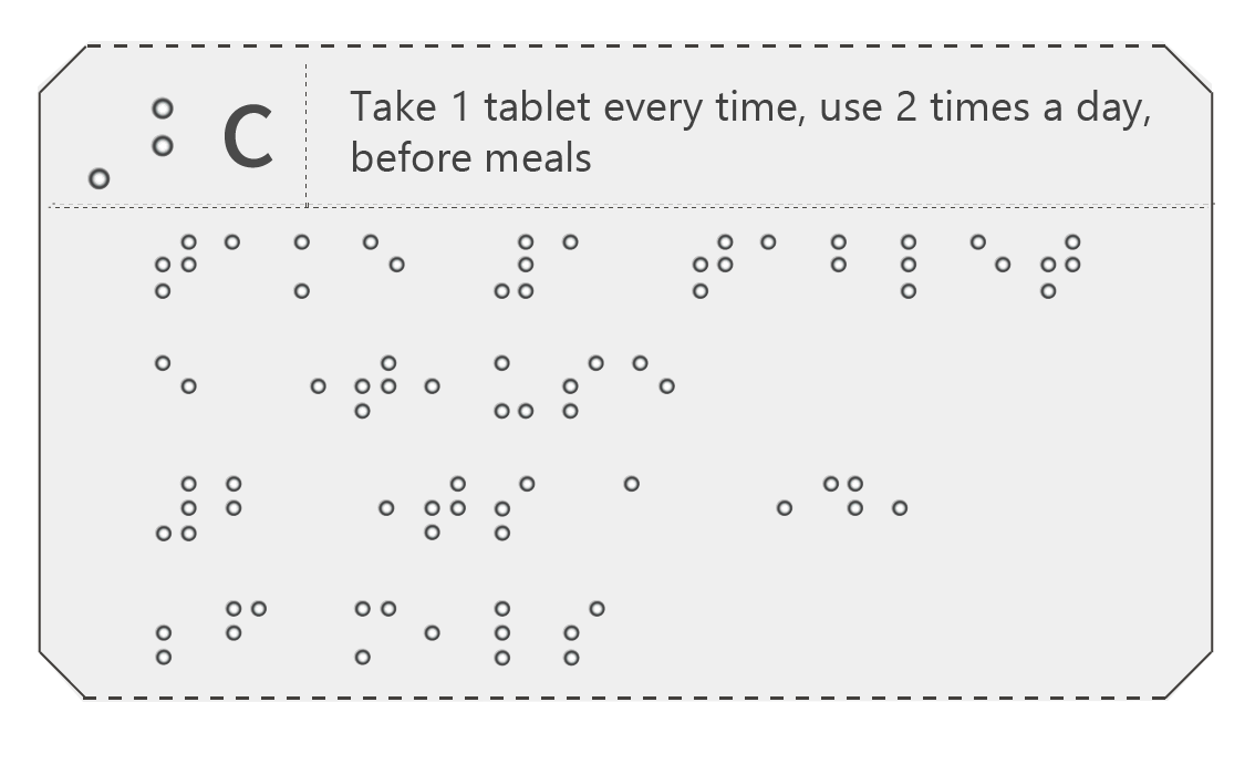 Blind, hospital, print，