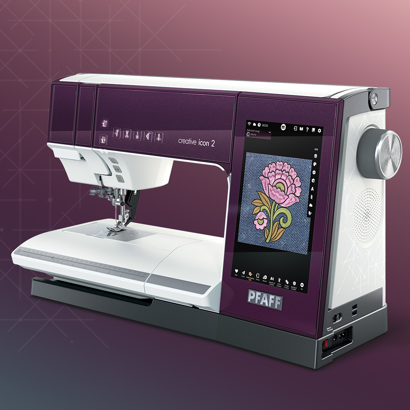 Sewing machine，Embroidery，2022 Red Dot Product Design Award，