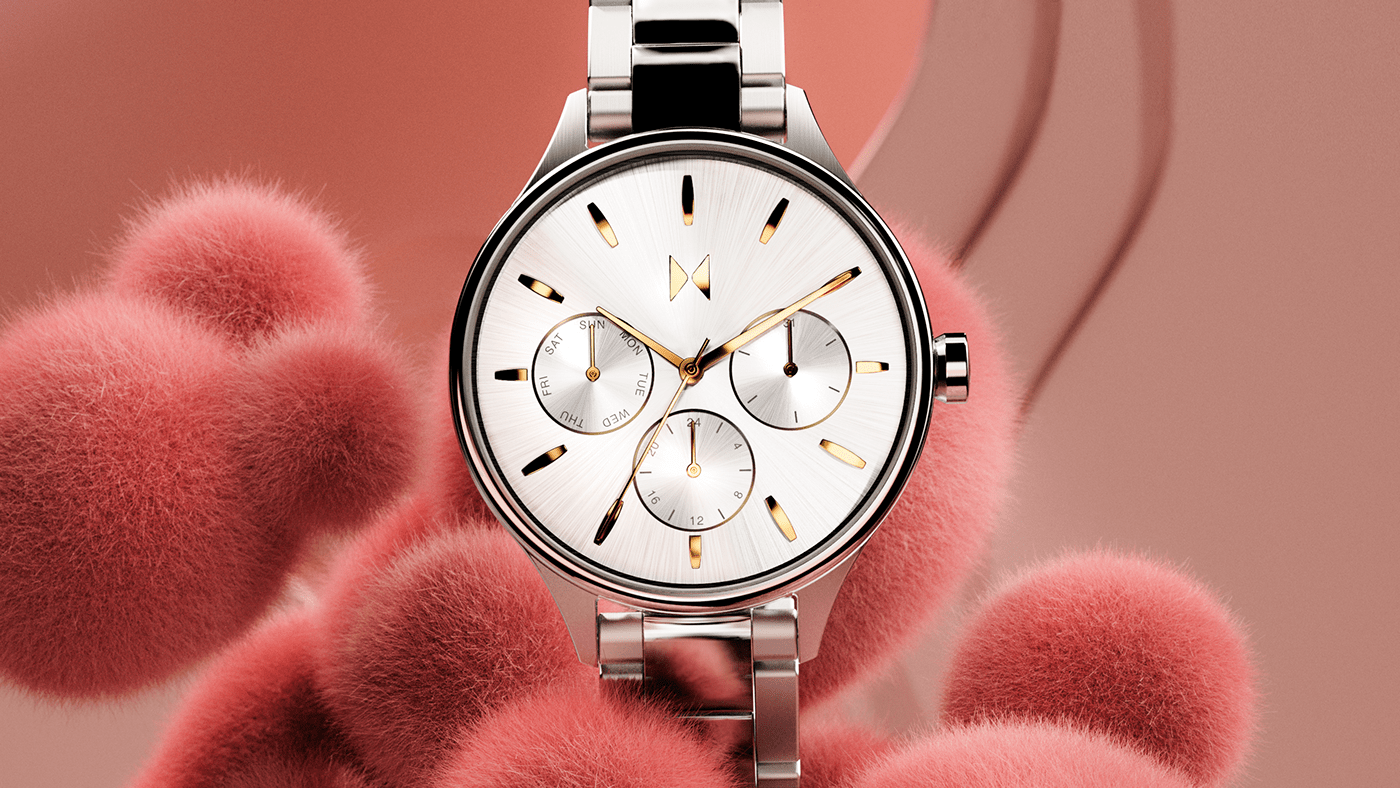 Wrist watch，Reina，product design，cgi，