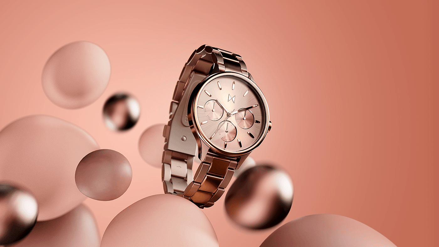 Wrist watch，Reina，product design，cgi，