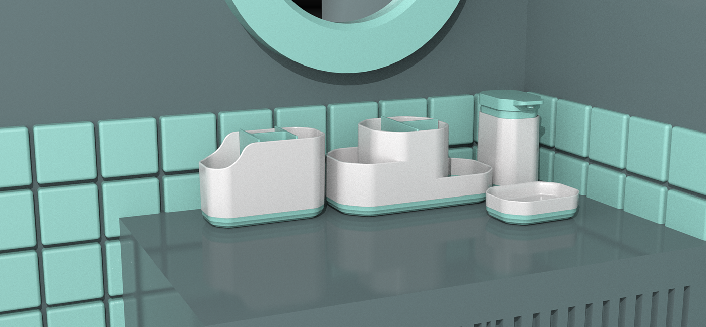 Bathroom Storage，