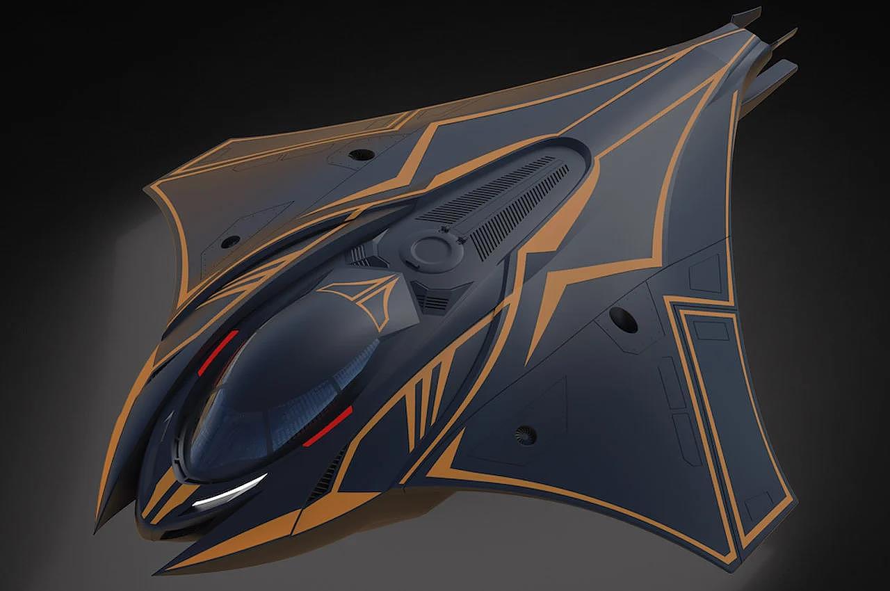 Appearance design，submarine，Manta ray，
