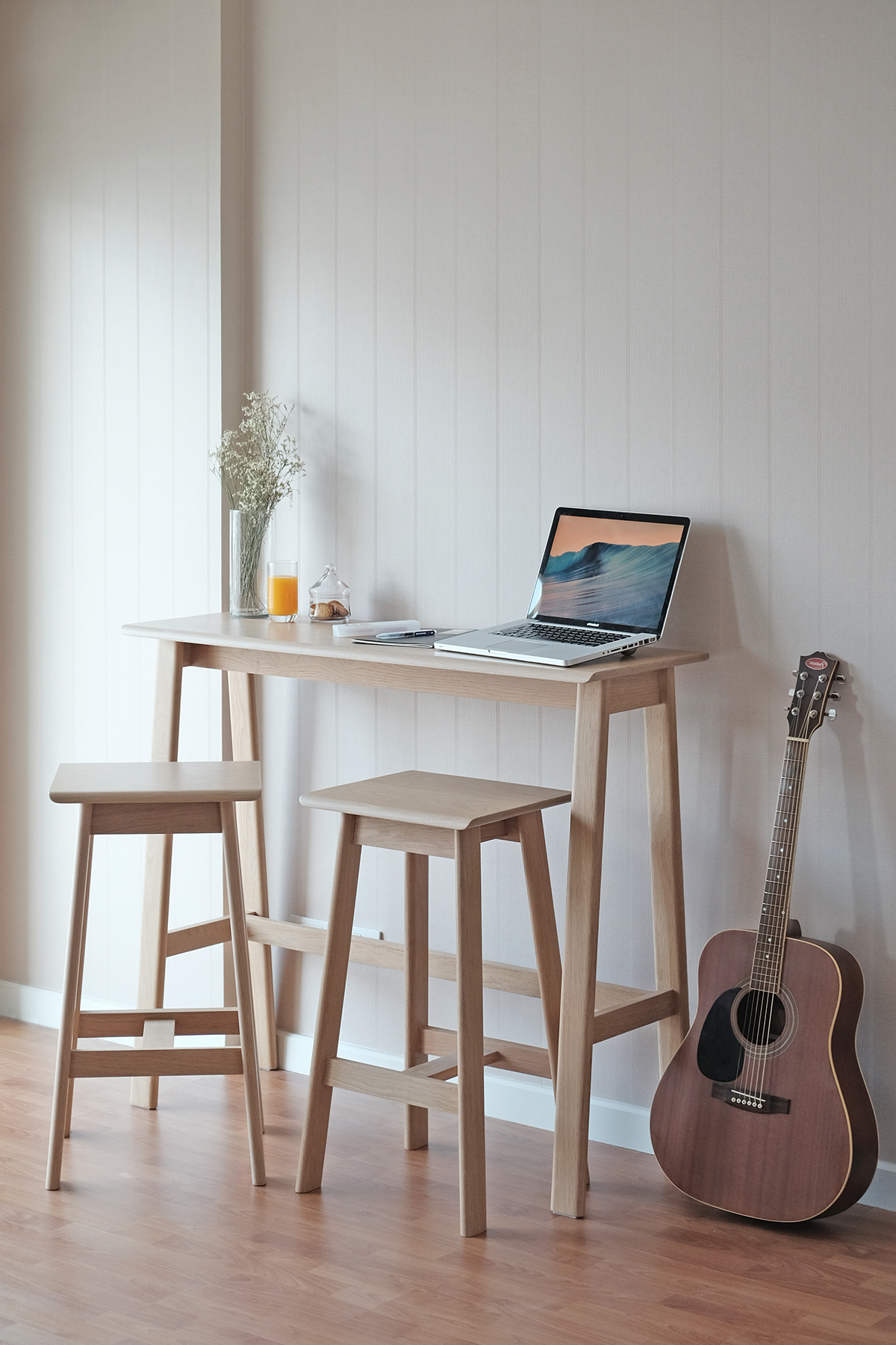 furniture，woodiness，Edge Bar Set，stool，
