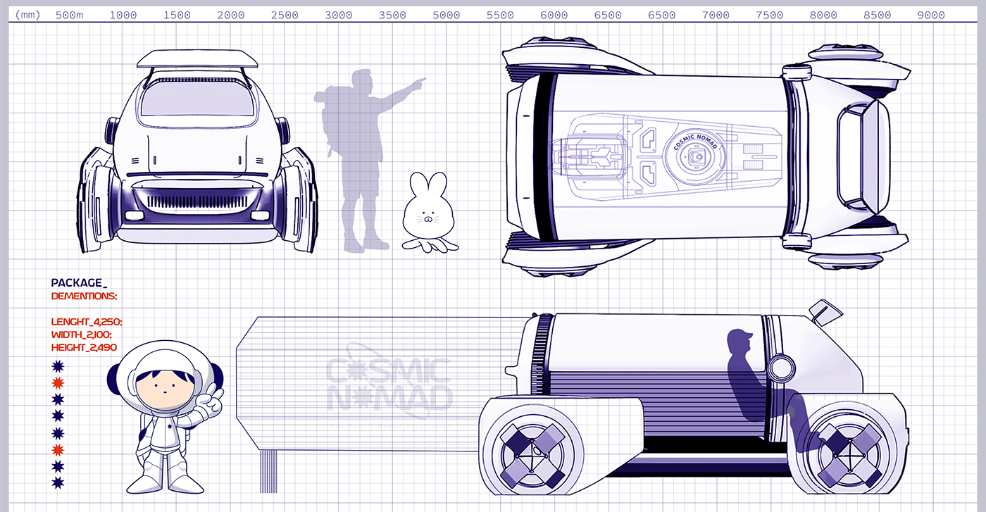 create，story，Universe nomadism，science fiction，vehicle，conceptual design，