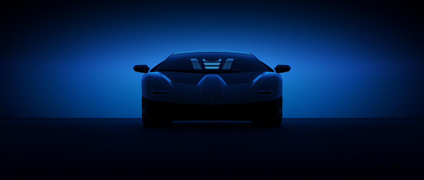 Lamborghini，LP770，Appearance design，FULL CG，streamline，