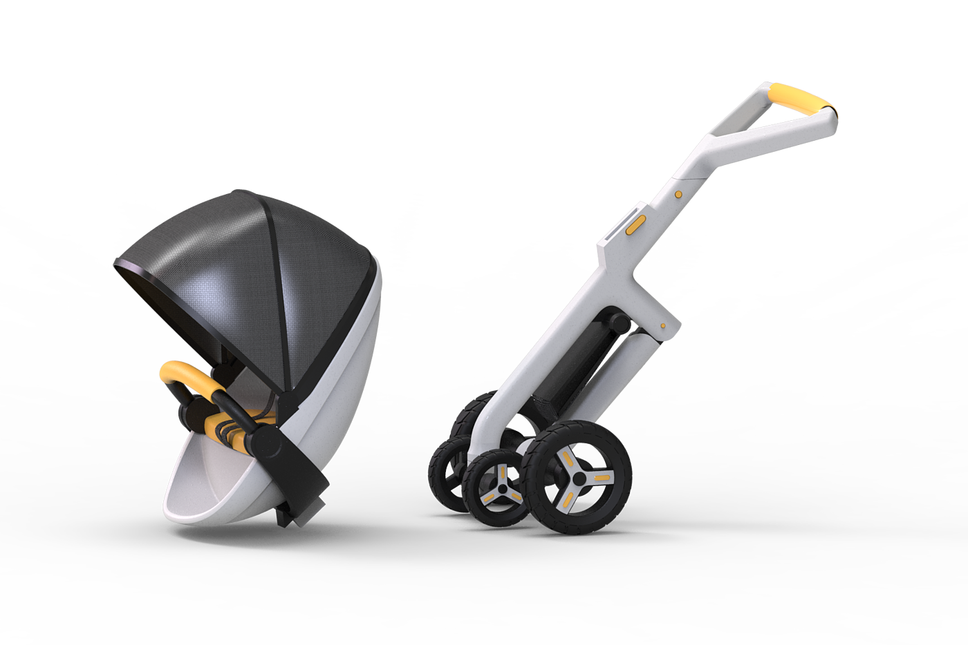 2020，baby carriage，Simplicity，Design，