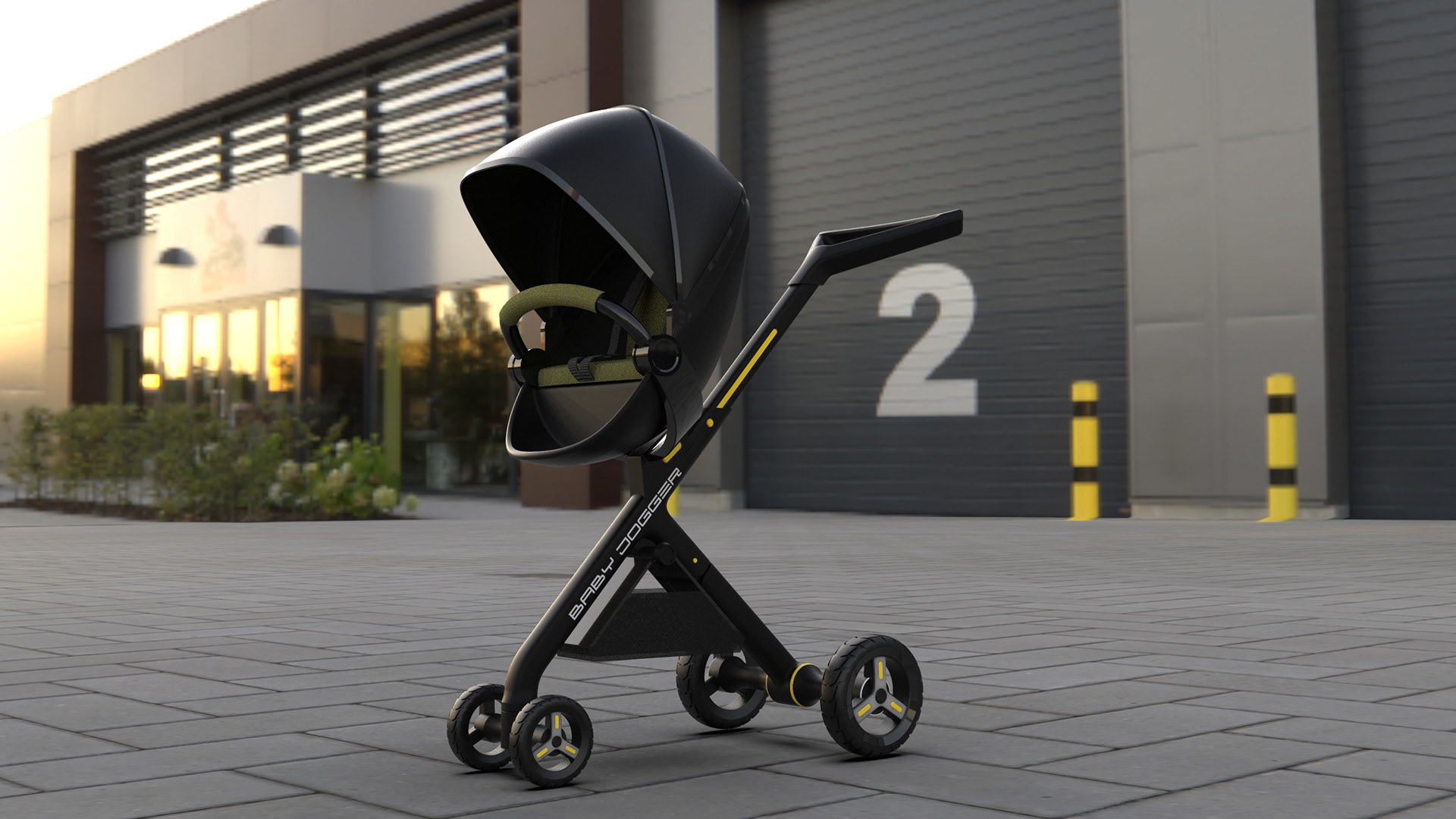 2020，baby carriage，Simplicity，Design，