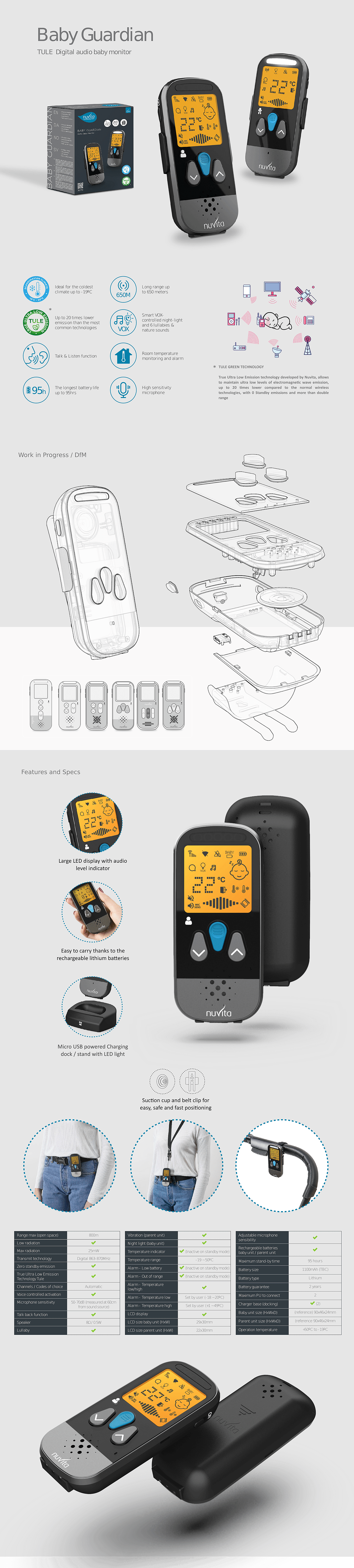 Nuvita，monitor，audio frequency，product design，