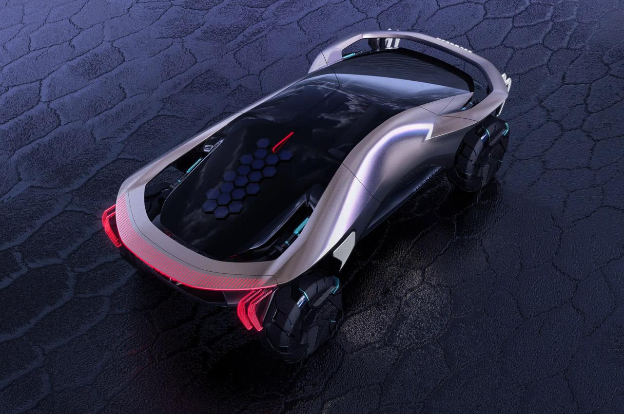 future，Off-road vehicle，conceptual design，DELOREAN OMEGA，Automobile design，