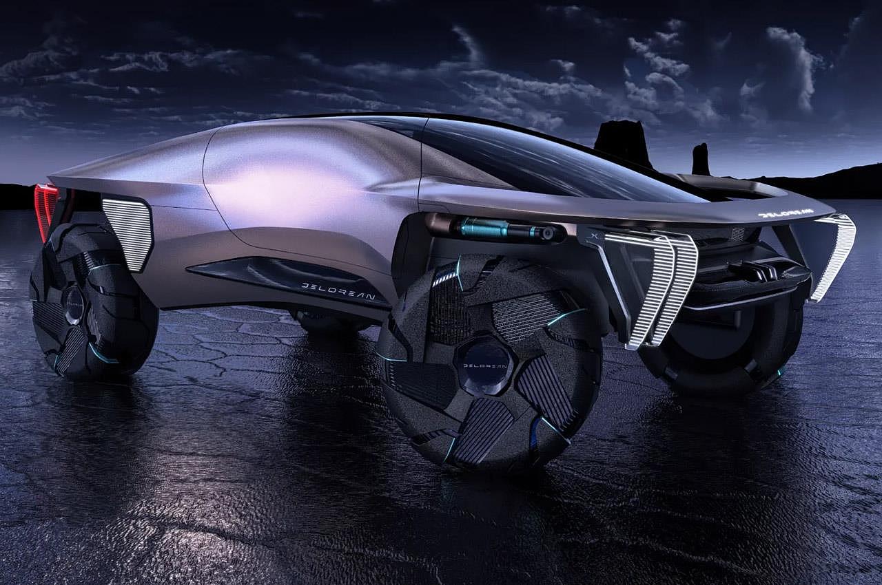 future，Off-road vehicle，conceptual design，DELOREAN OMEGA，Automobile design，