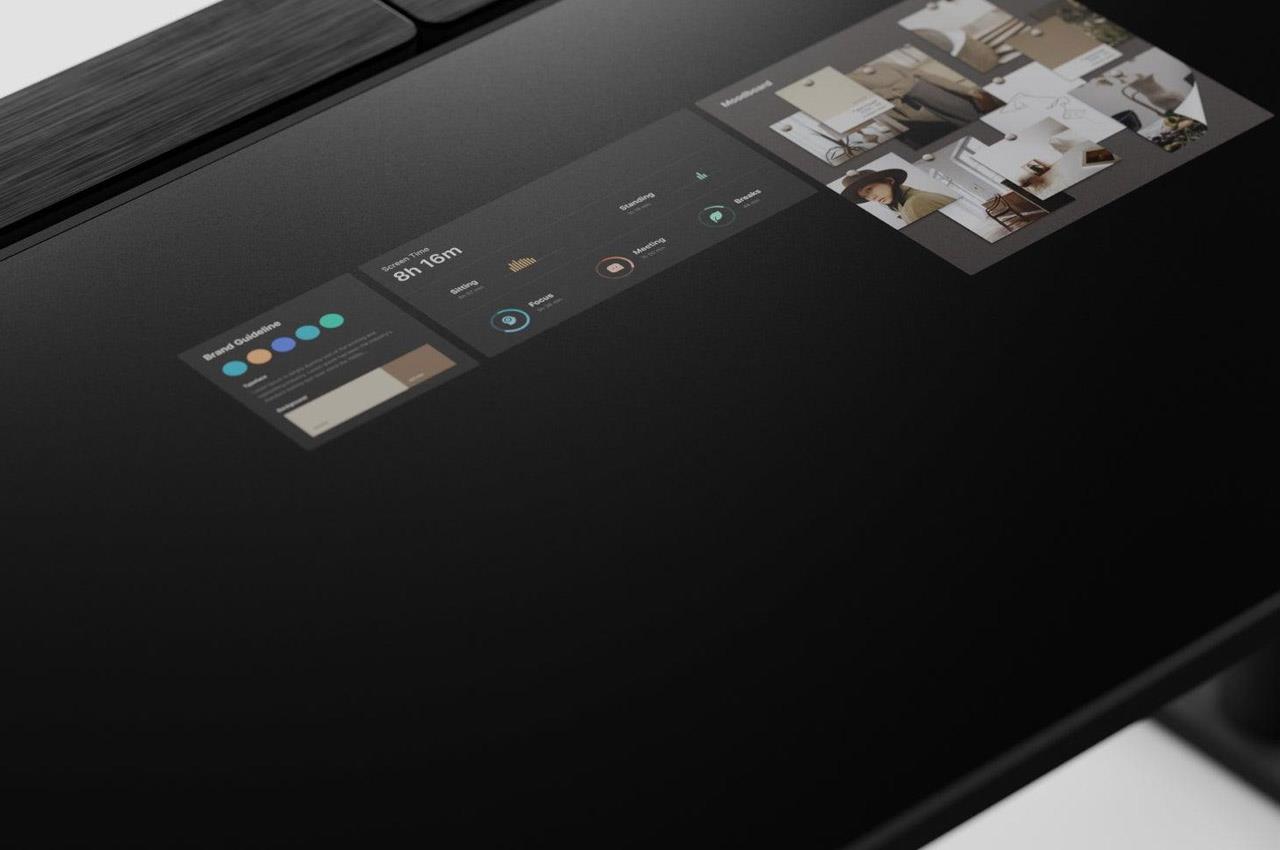 desk，intelligence，display，science and technology，product design，