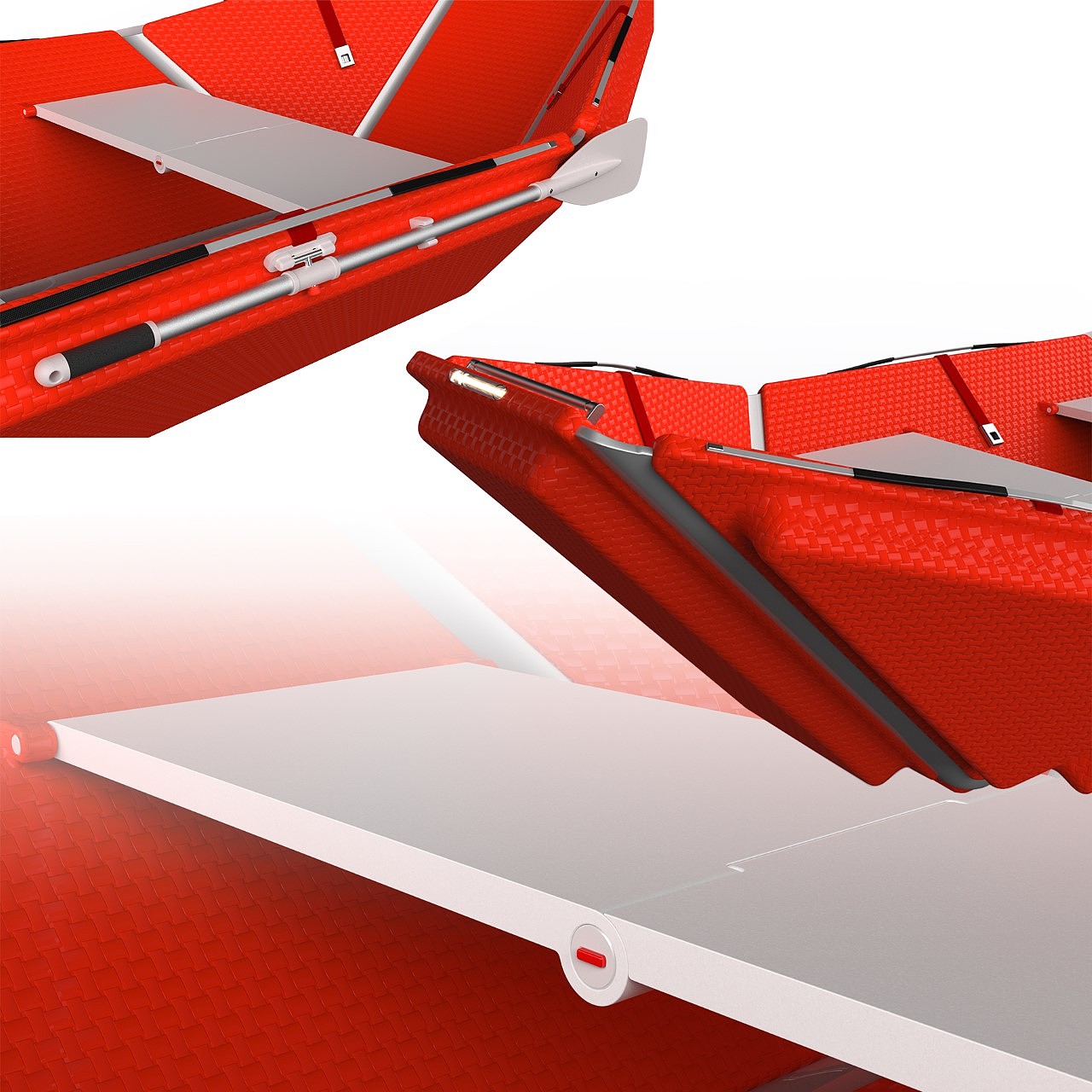 Folding type，lifeboat，Design，high-capacity，