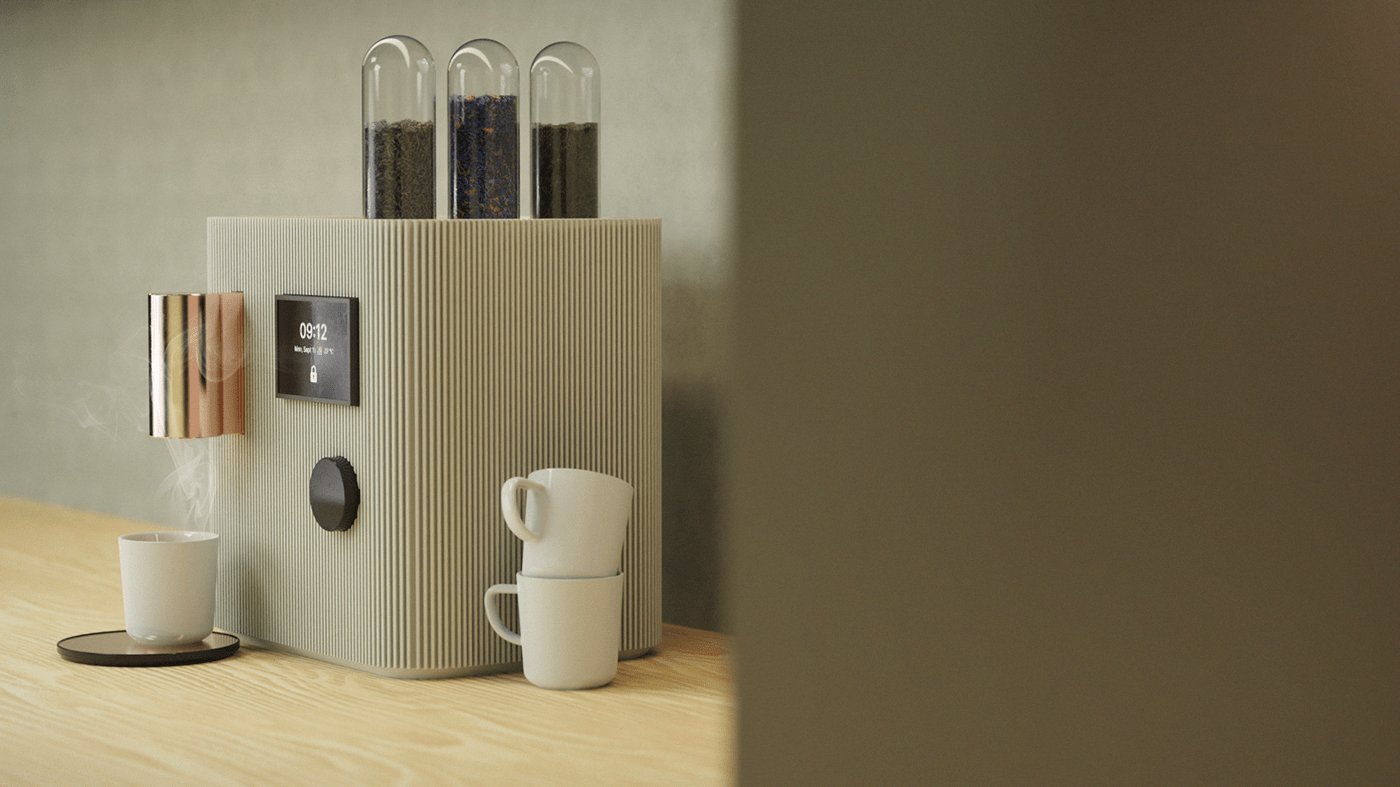 tea set，Design，Tea making machine，Simplicity，