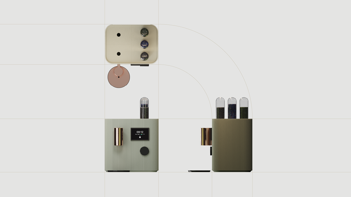 tea set，Design，Tea making machine，Simplicity，